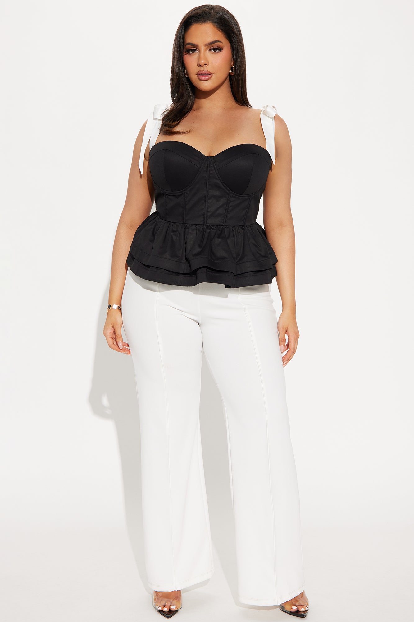 Dearest Darling Corset Top - Black - Image 5