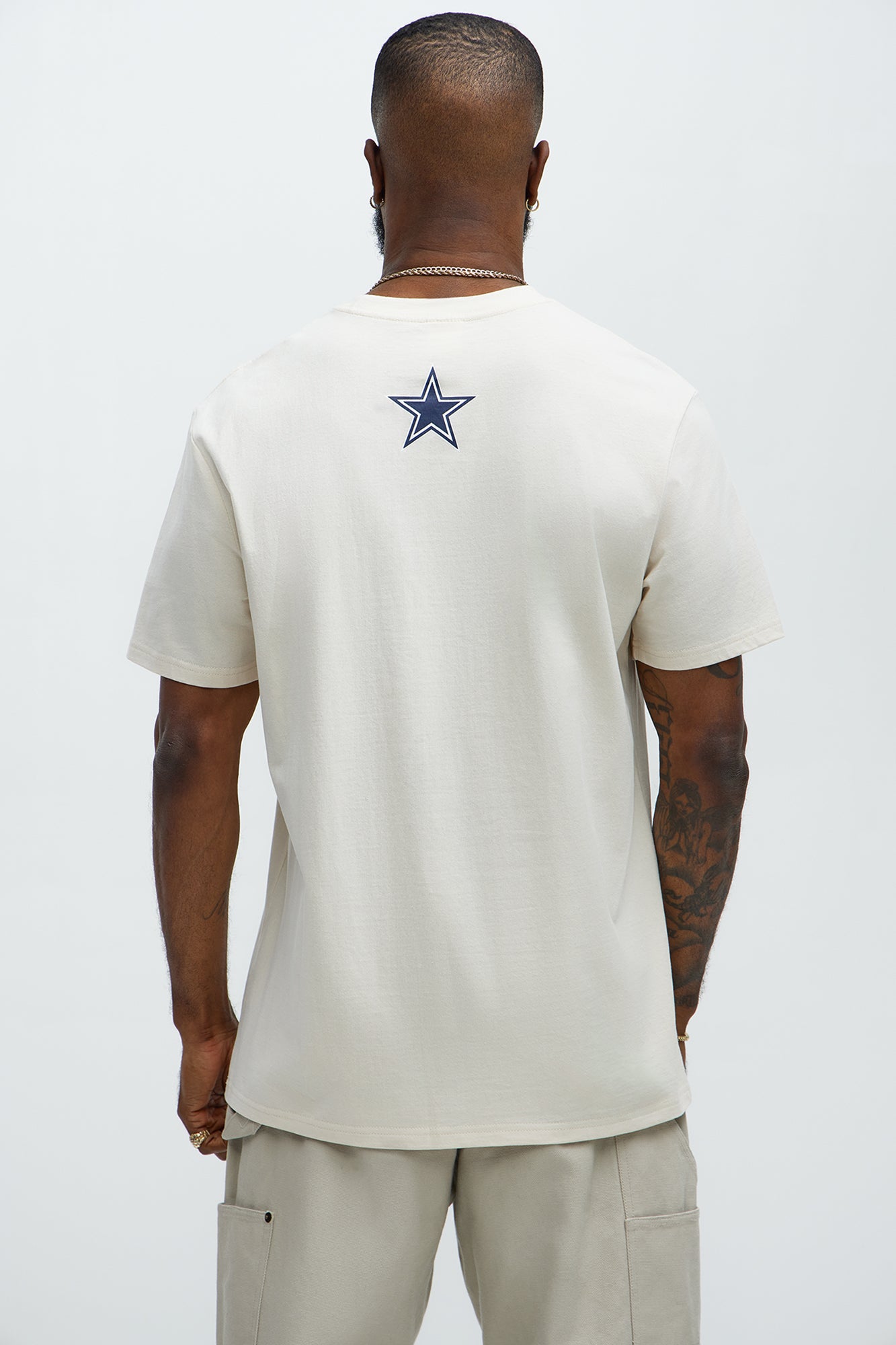 Cowboys Upfront Short Sleeve Tee - White - Image 3