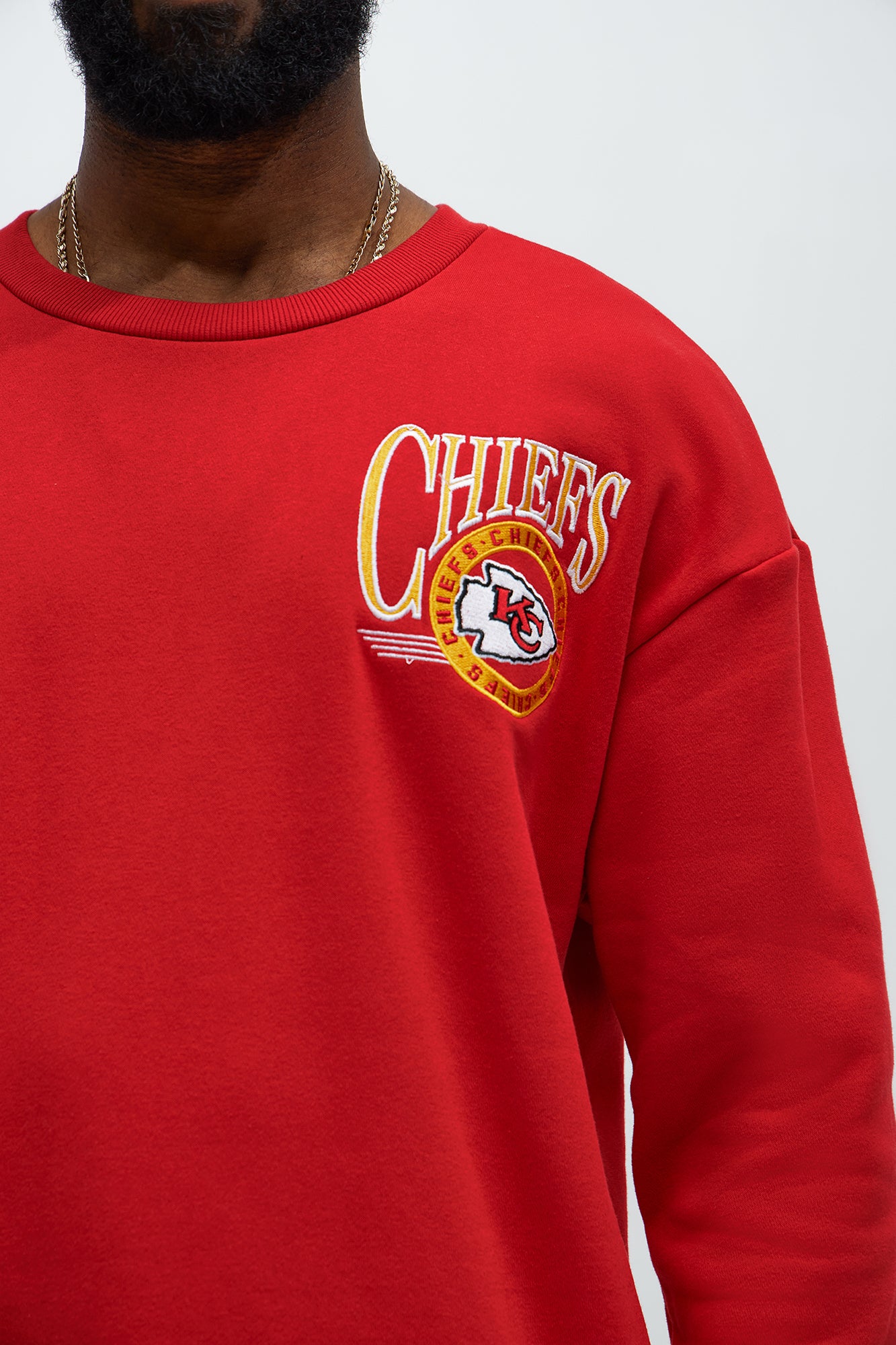 Chiefs Crew Neck Sweatshirt - Red - Image 4