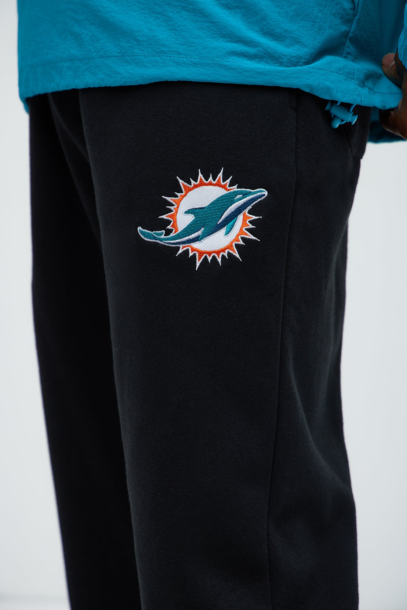 Dolphins Bold Flare Sweatpants - Black - Image 4