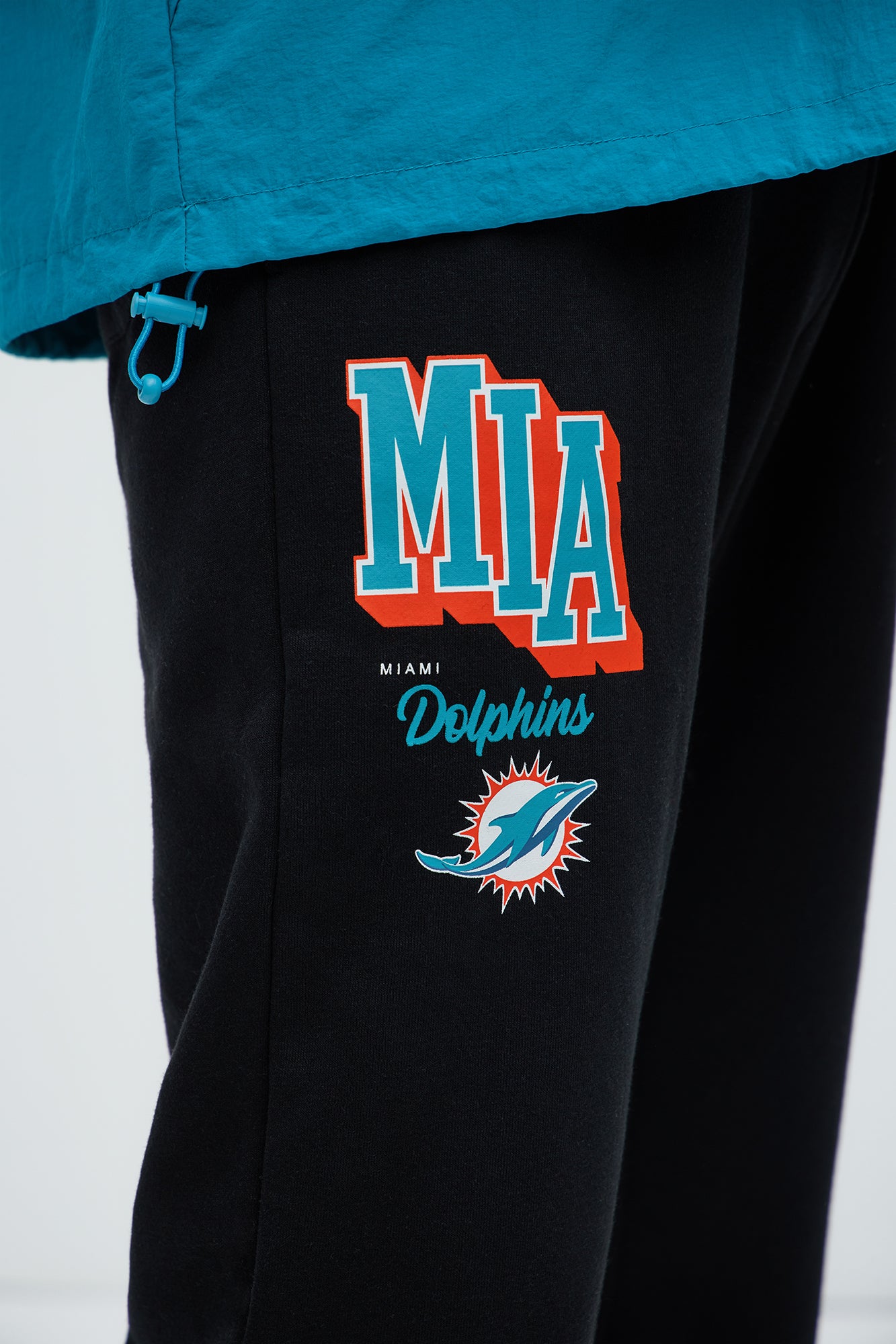 Dolphins Bold Flare Sweatpants - Black - Image 3