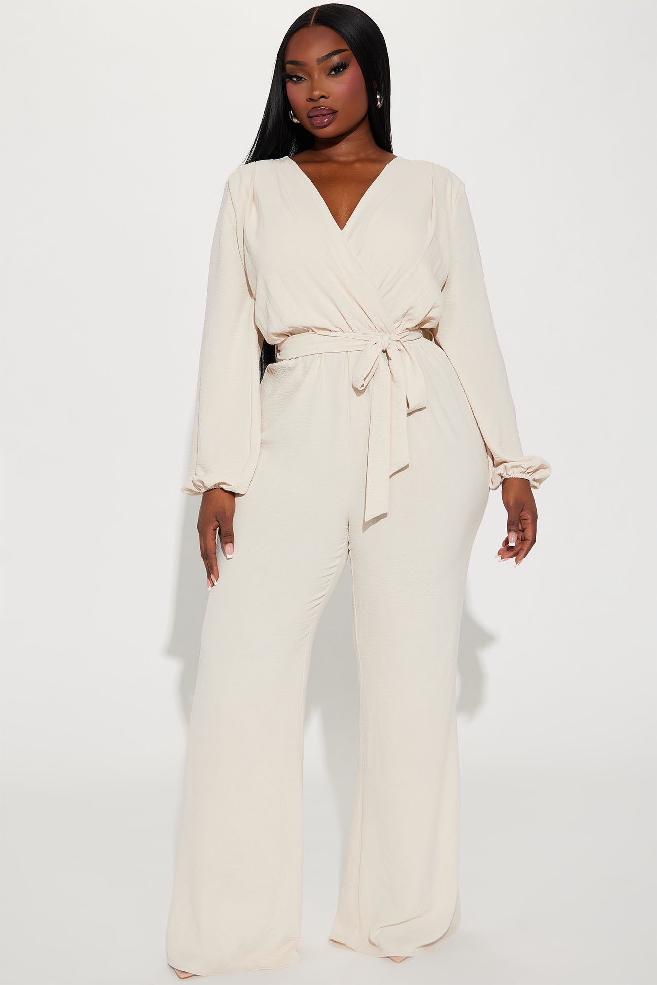 Millie Jumpsuit - Oatmeal - Image 4