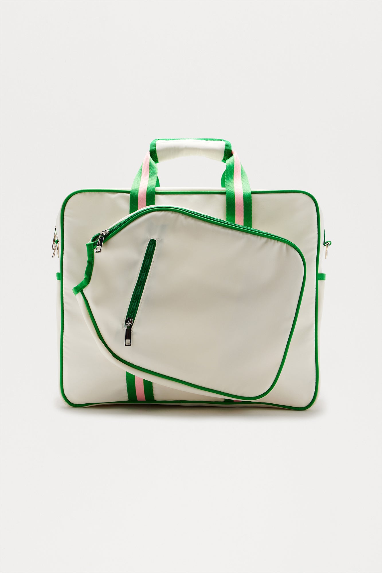 Cross Court Pickleball Bag - White/Combo - Image 4