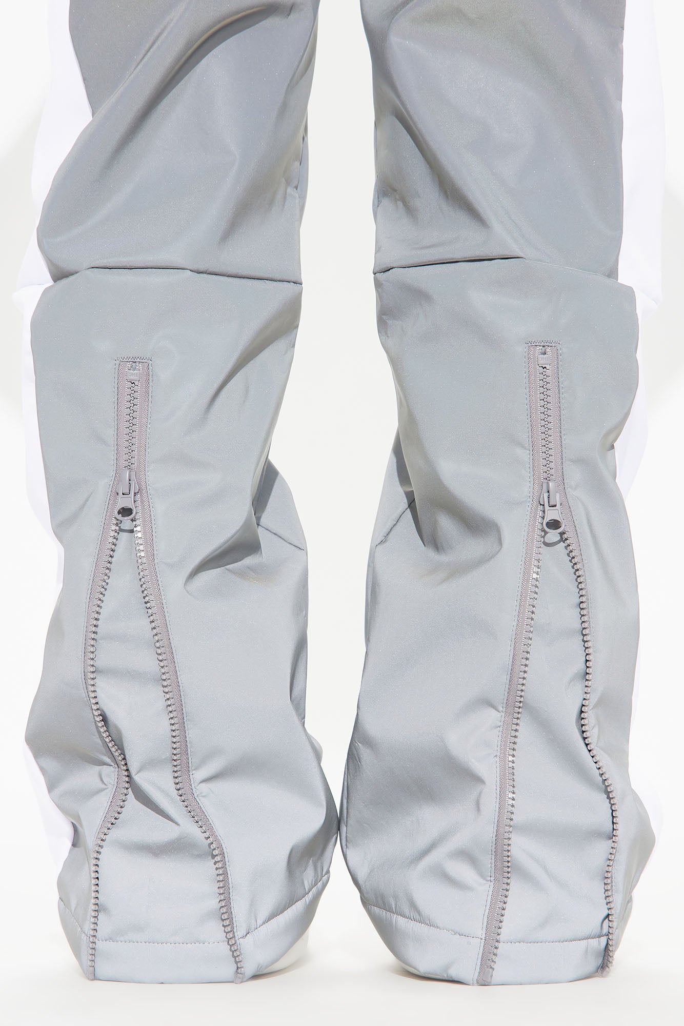 Winter Sports Reflective Ski Jumpsuit - White - Image 5