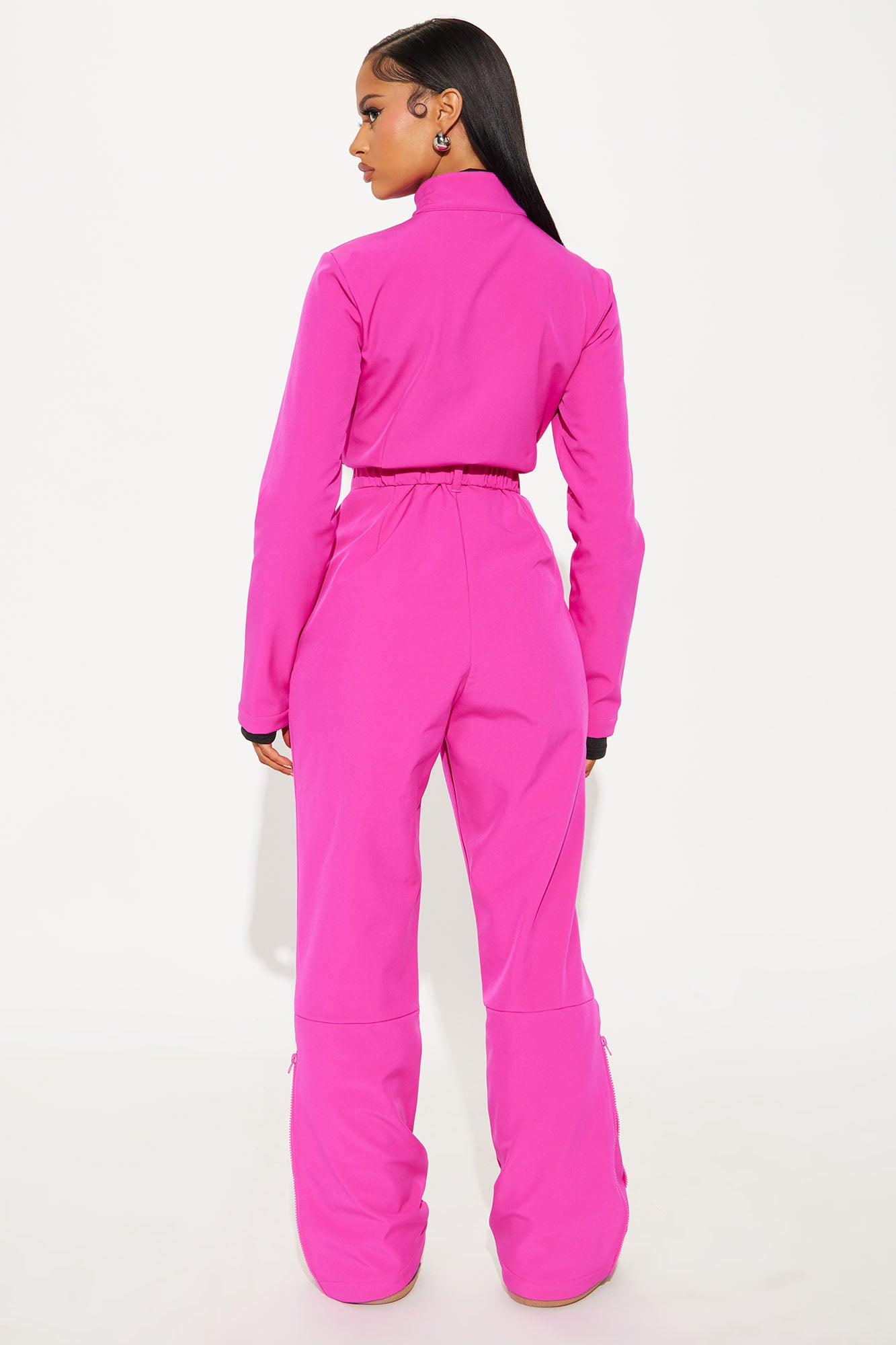 Cross Country Ski Jumpsuit - Fuchsia - Image 12