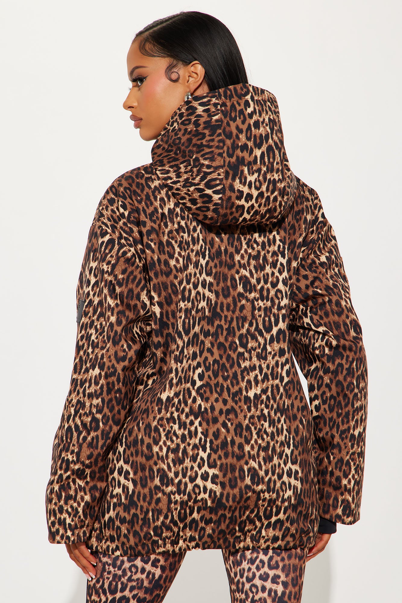 Snow Much Fun Snowboard Jacket - Leopard - Image 10