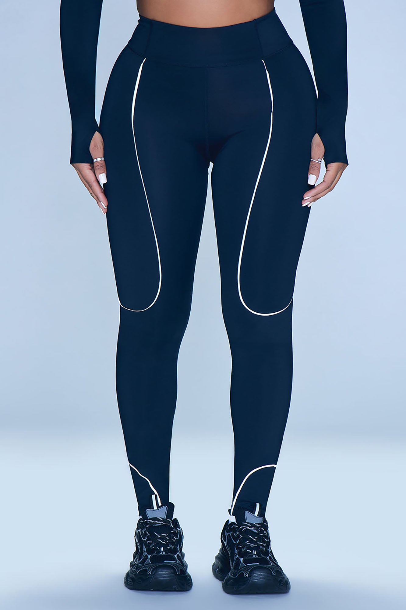 Resistance Reflective Elevate Active Legging - Black - Image 3