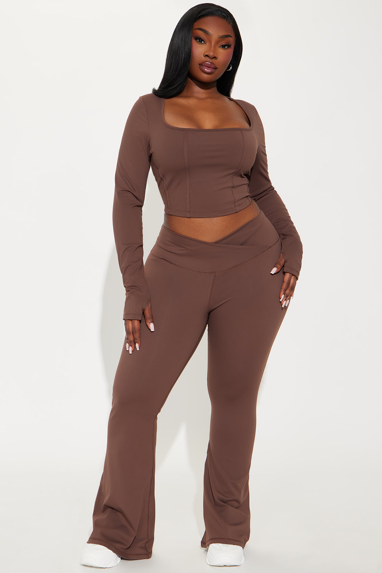 In Harmony Active Top - Chocolate - Image 4