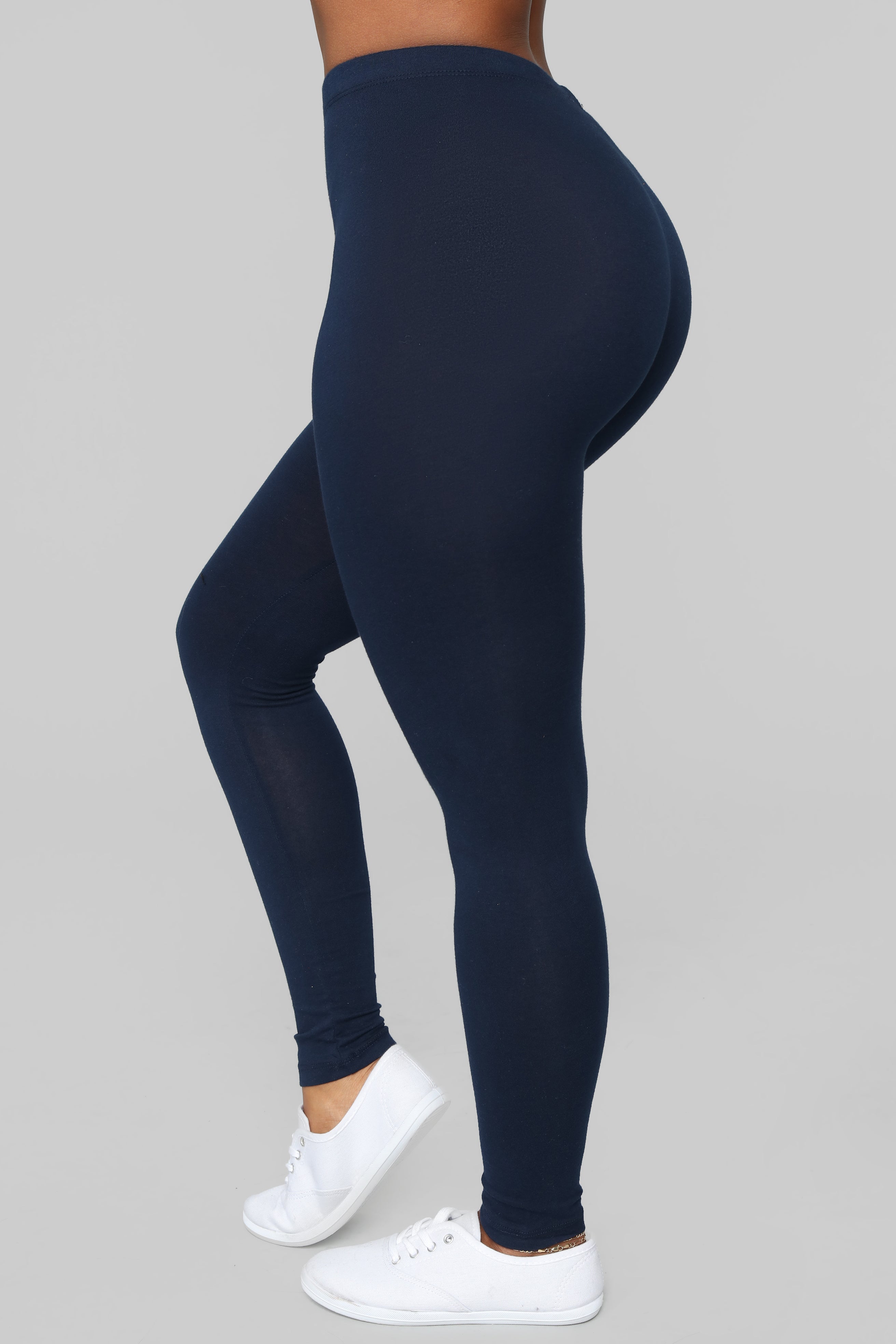 Kim Basic Legging - Navy - Image 4