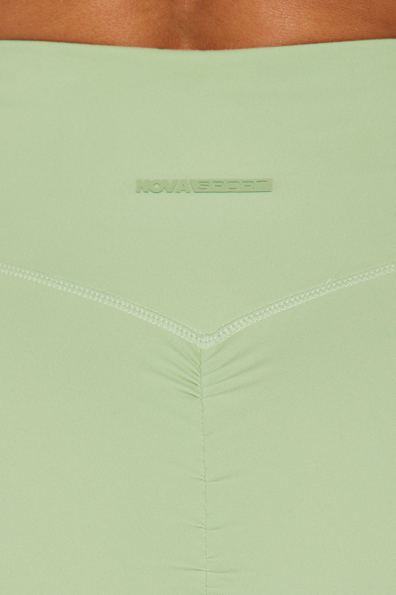 Barre Baddie Super Soft Active Legging - Sage - Image 3