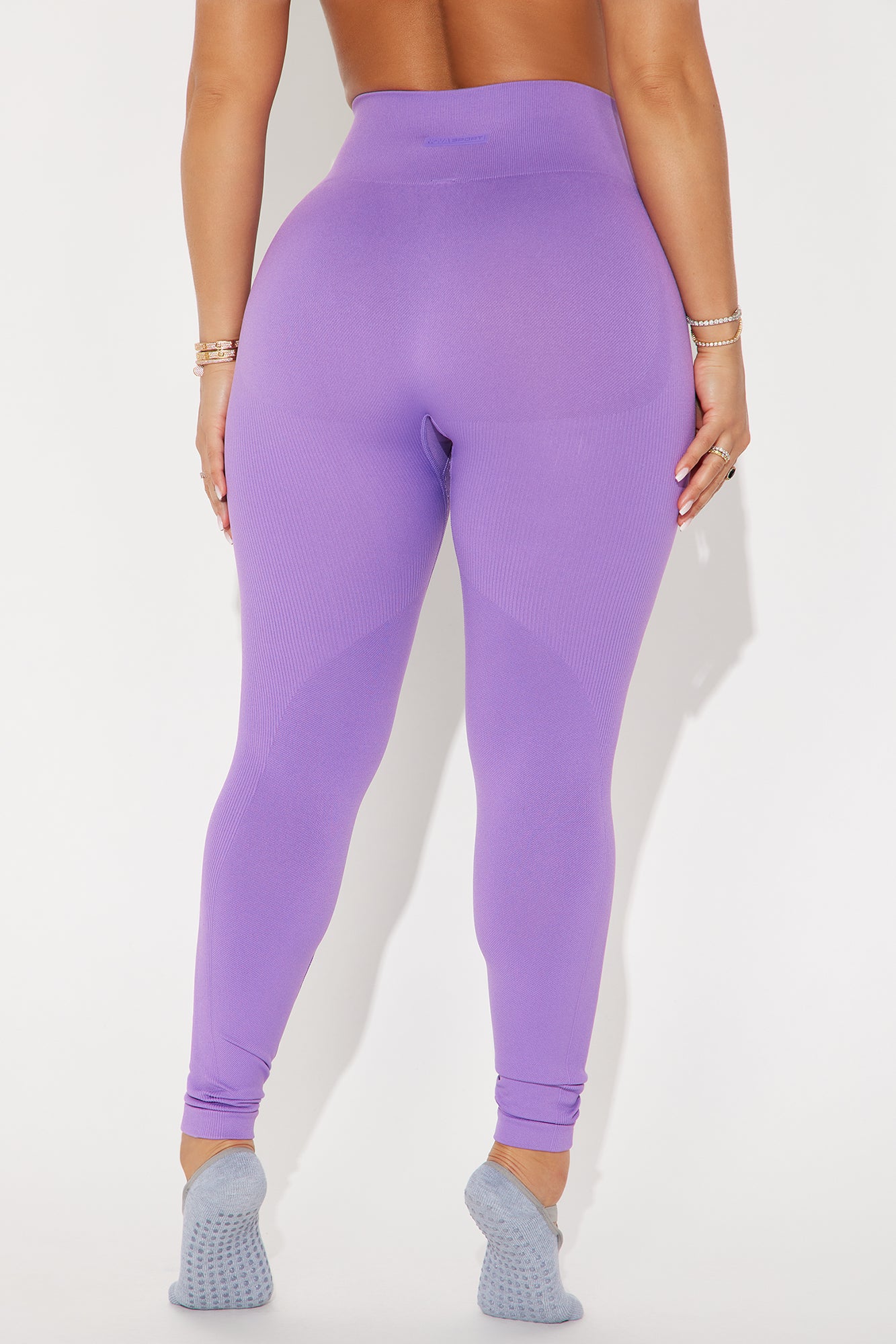 Reach Higher 7/8 Flex Active Legging - Lavender - Image 4