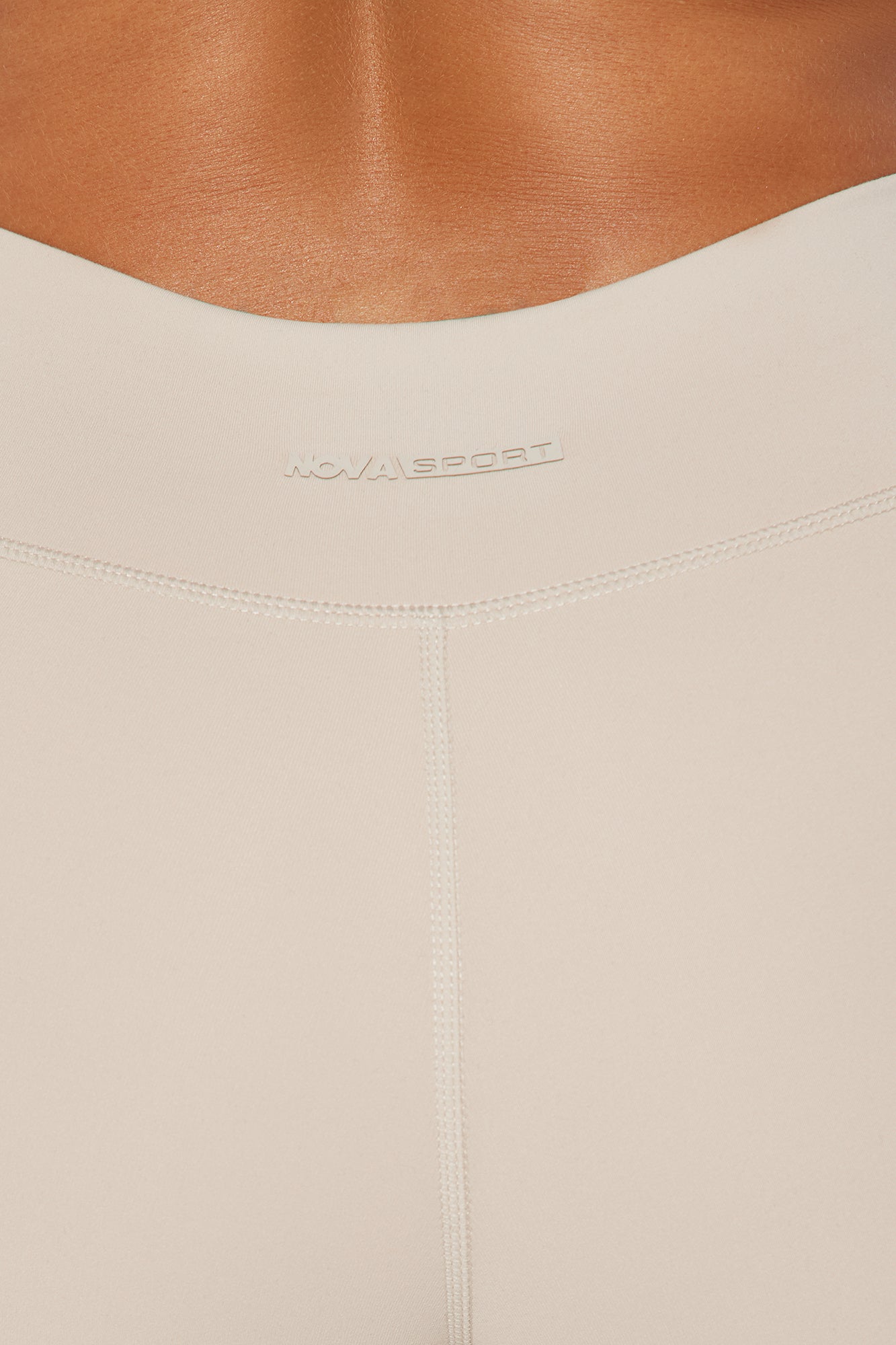 Lean Into It Super Soft Active Legging - Light Taupe - Image 3