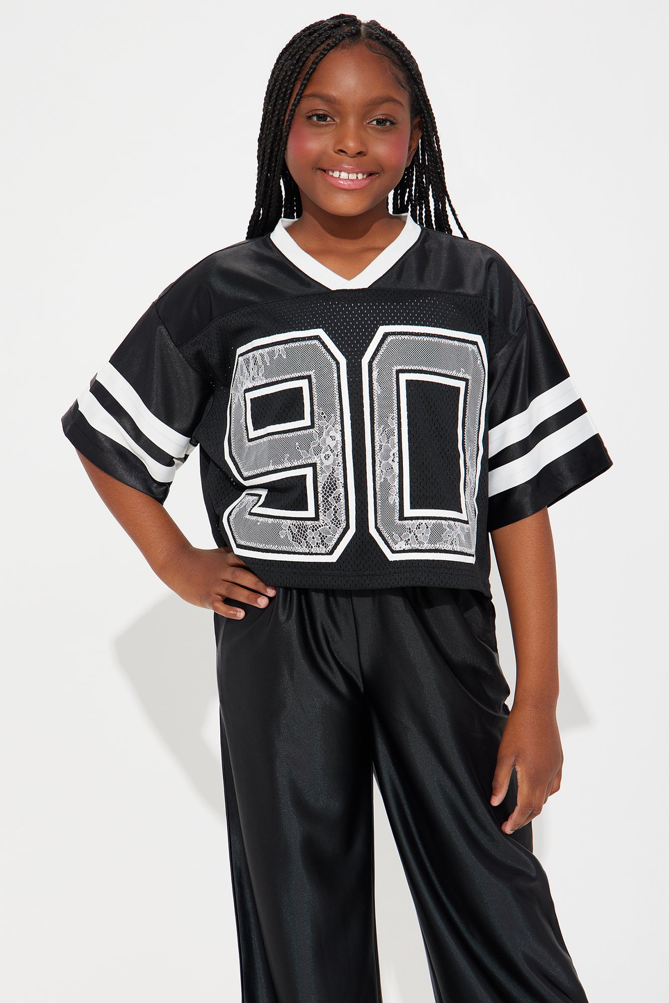 Mini 90 Times Better Jersey Pant Set - Black/combo - Image 3
