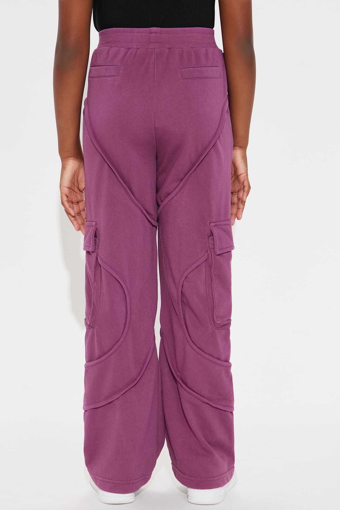 Mini Cozy and Cute Lounge Pant - Purple - Image 3
