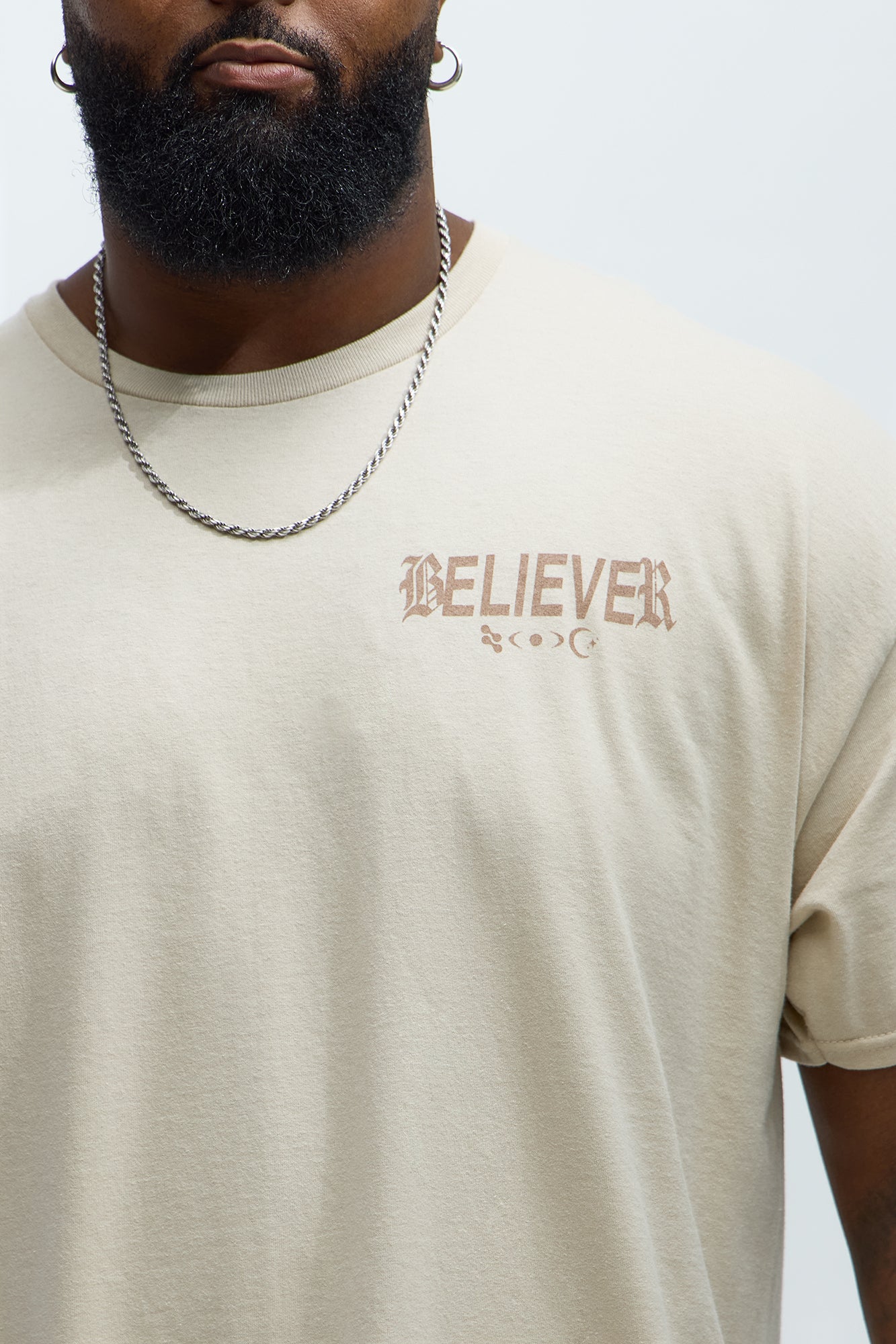 Believer Short Sleeve Tee - Tan - Image 8
