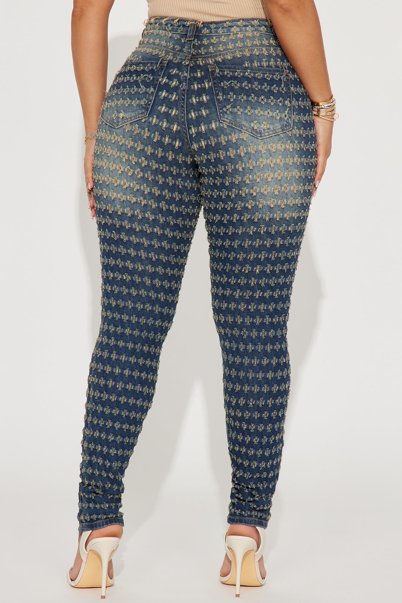 Take Some Time Skinny Jeans - Medium Wash - Image 4