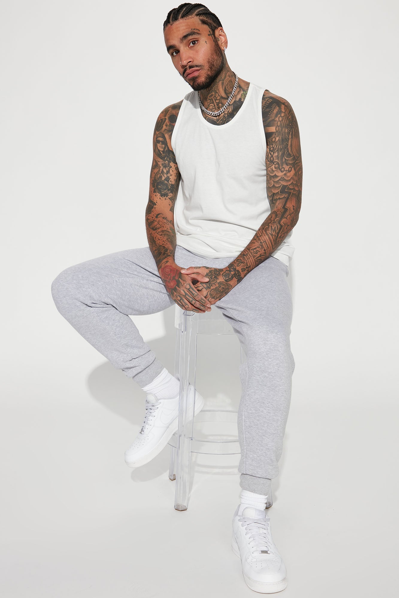 Essential Tank Top - White - Image 7