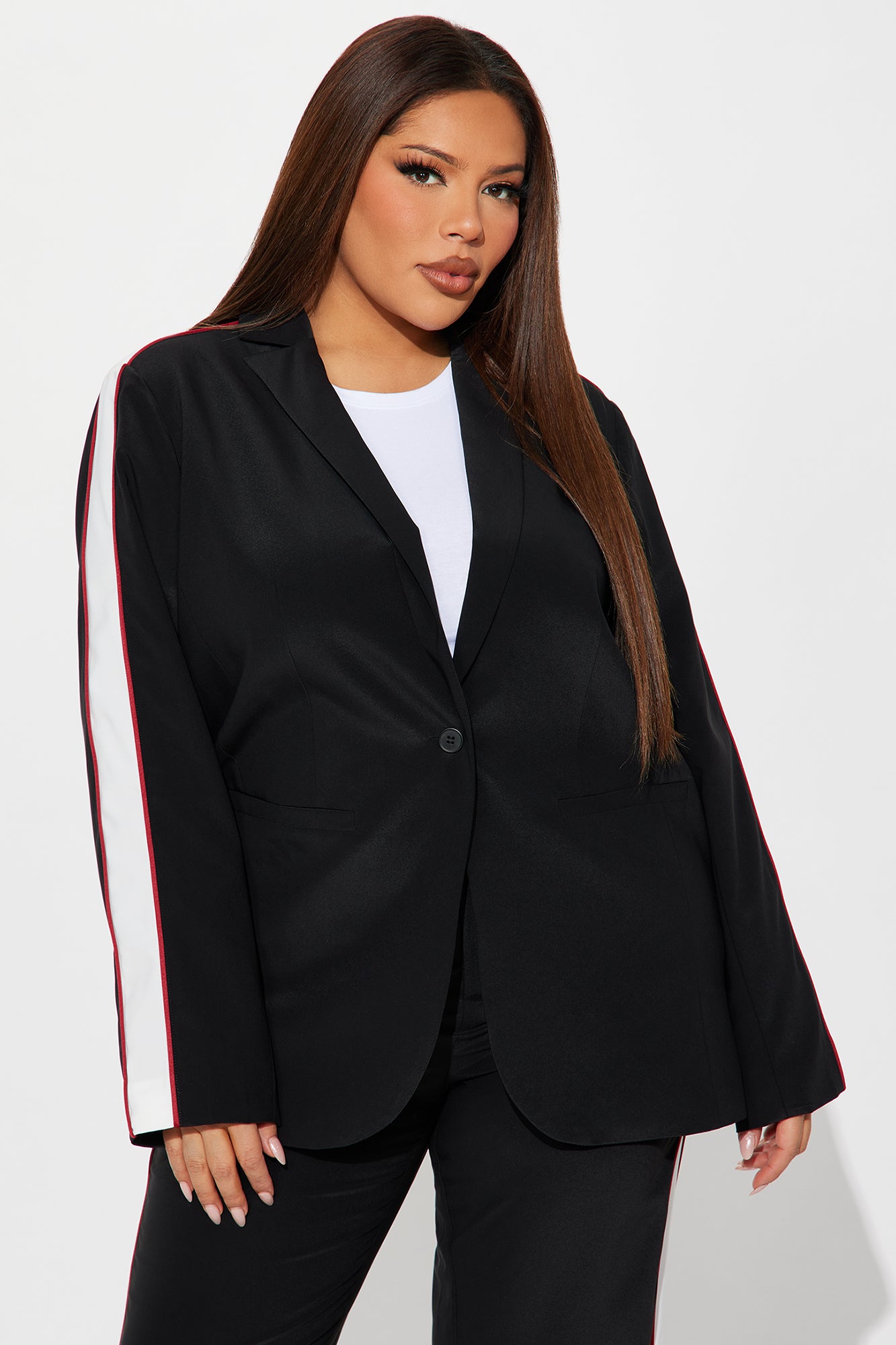 Always Focused Blazer Pant Set - Black - Image 5