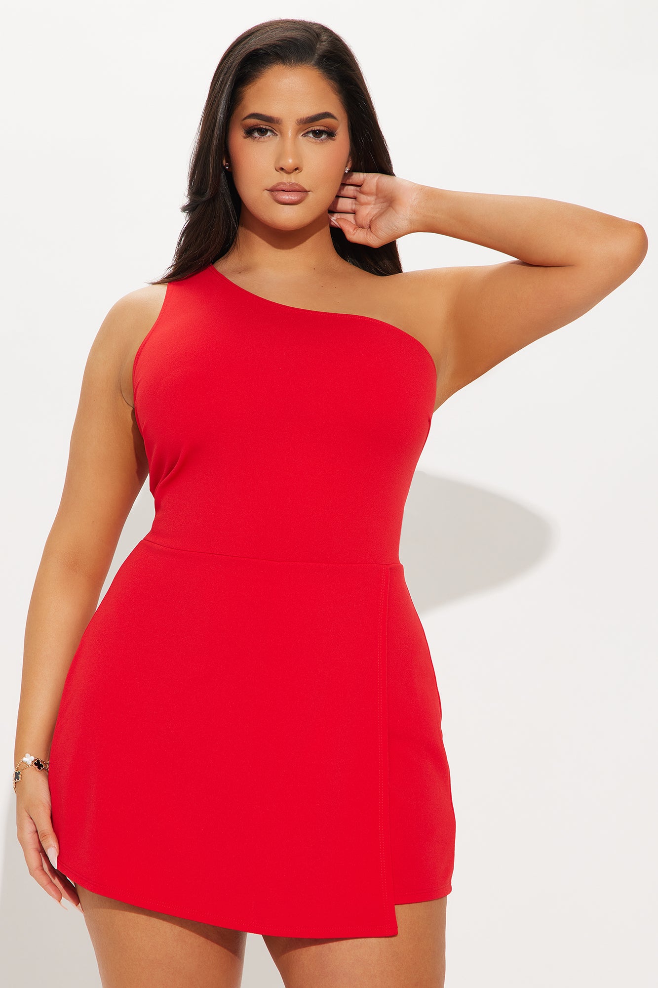 The Reason Is You Romper - Red - Image 5