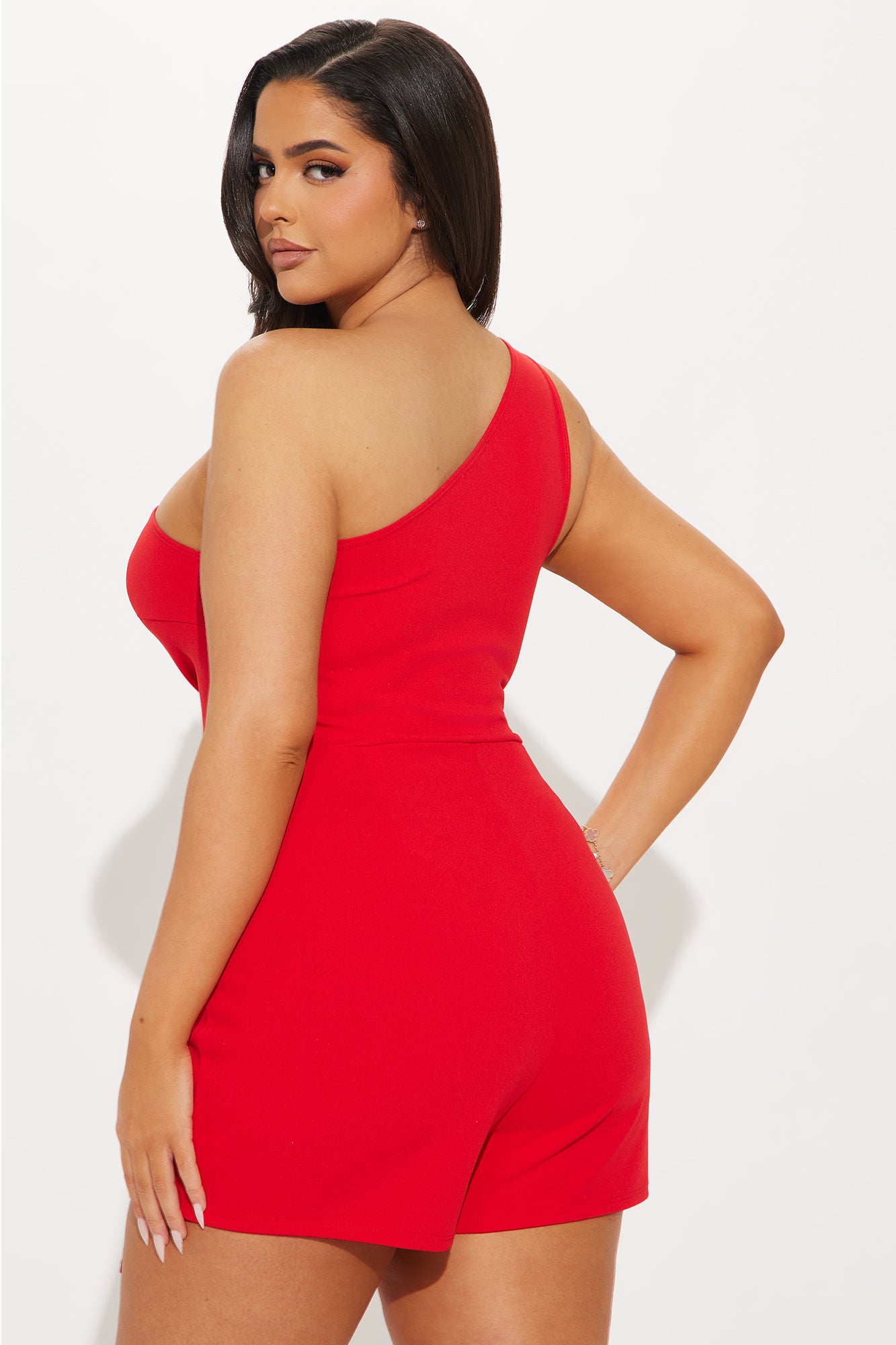 The Reason Is You Romper - Red - Image 6