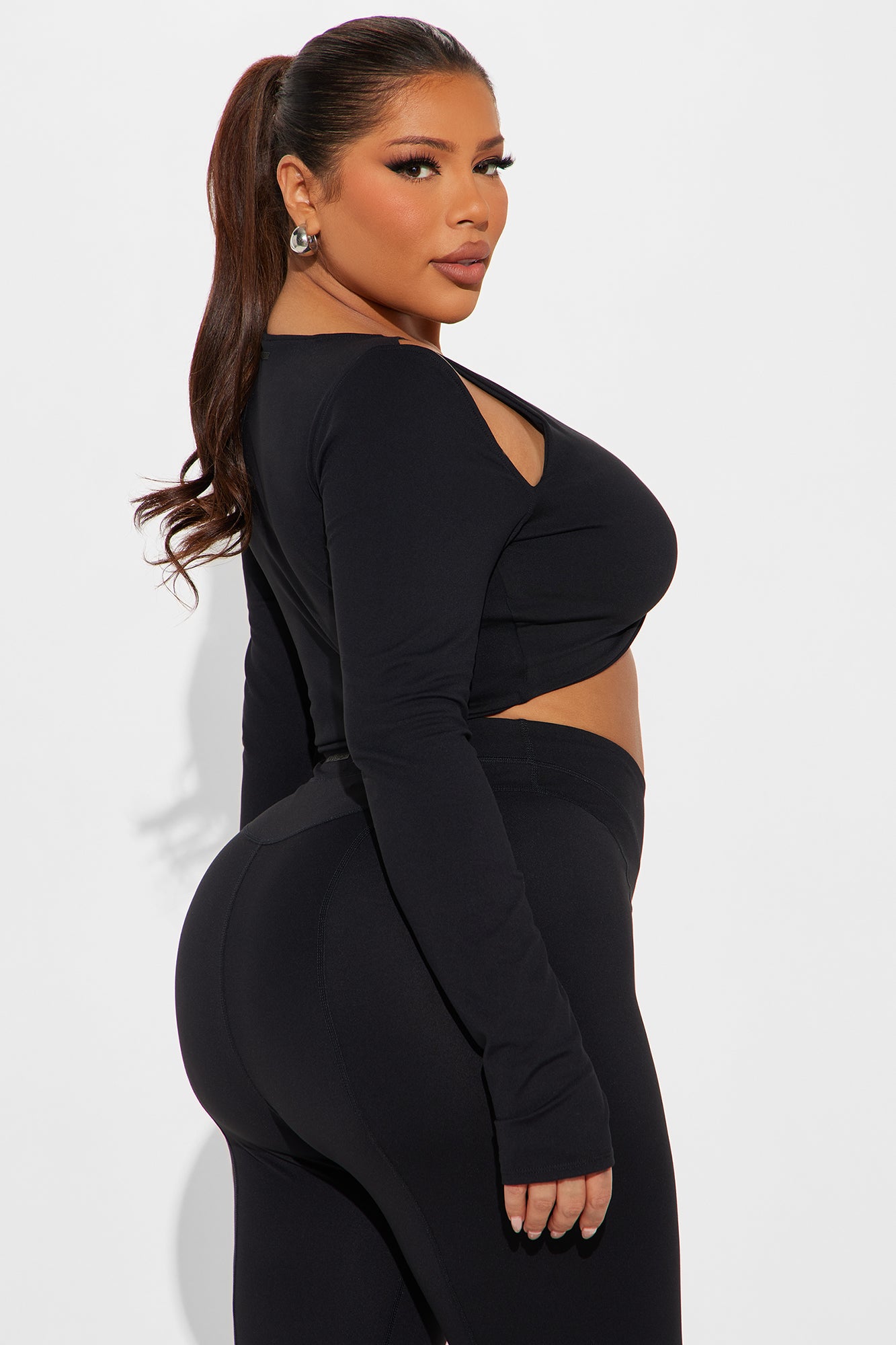 Balance On It Super Soft Active Top - Black - Image 8