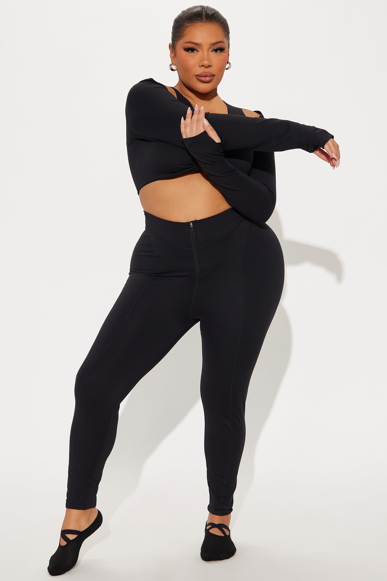 Balance On It 7/8 Super Soft Active Legging - Black - Image 5