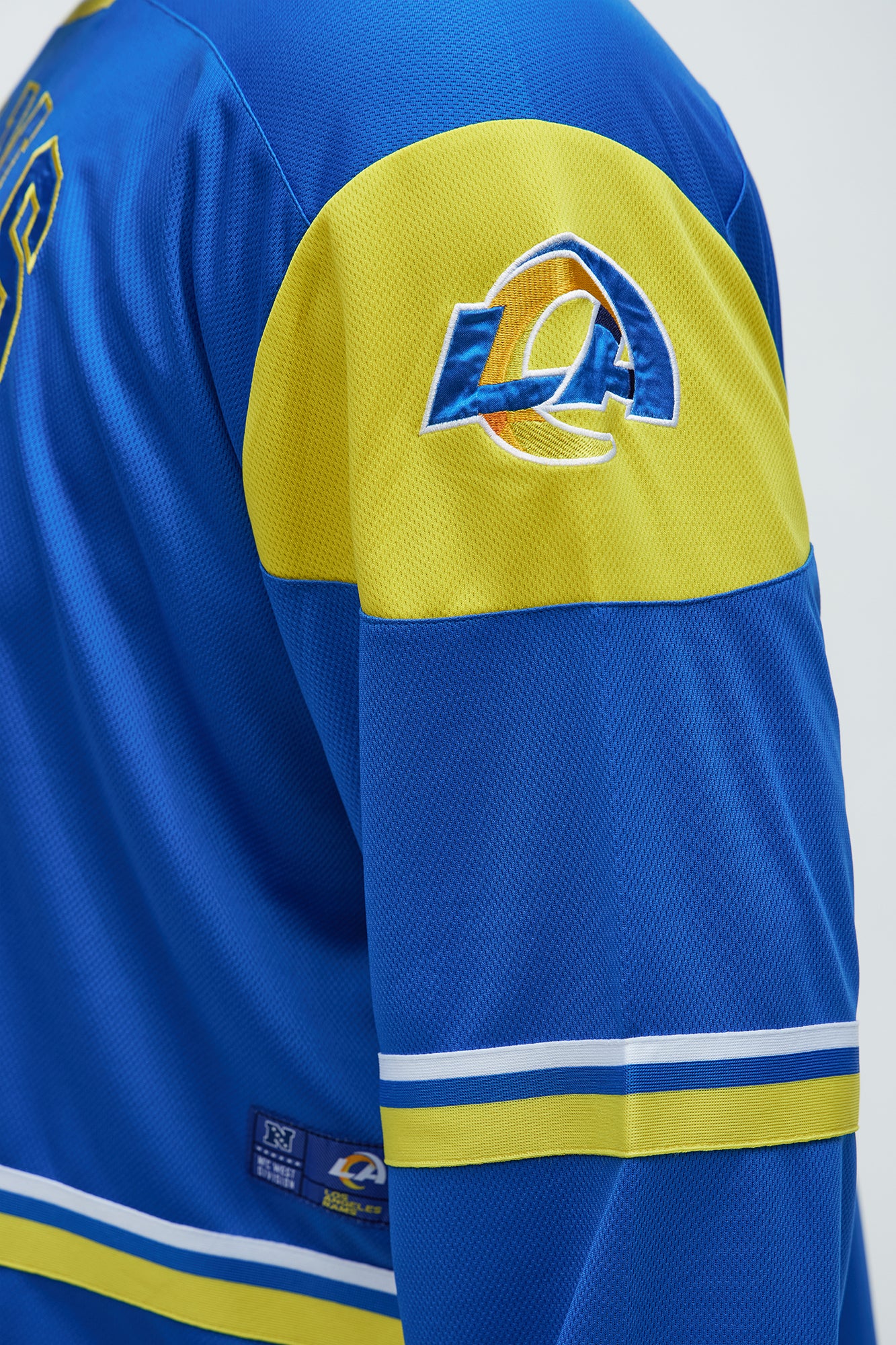 Rams Hat Trick Hockey Top - Blue/Gold - Image 9