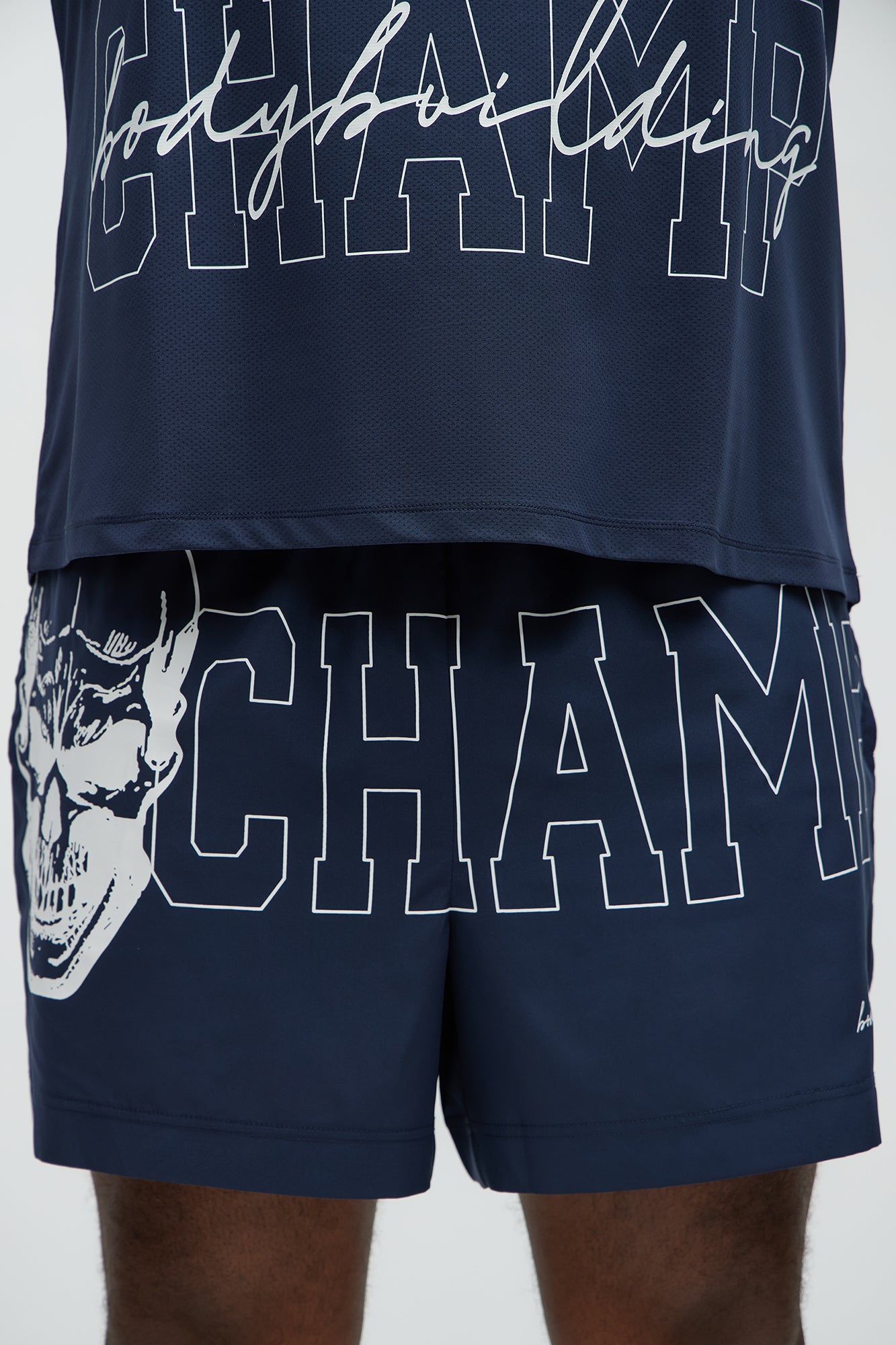 NY Champ Active Mid Short - Navy - Image 8