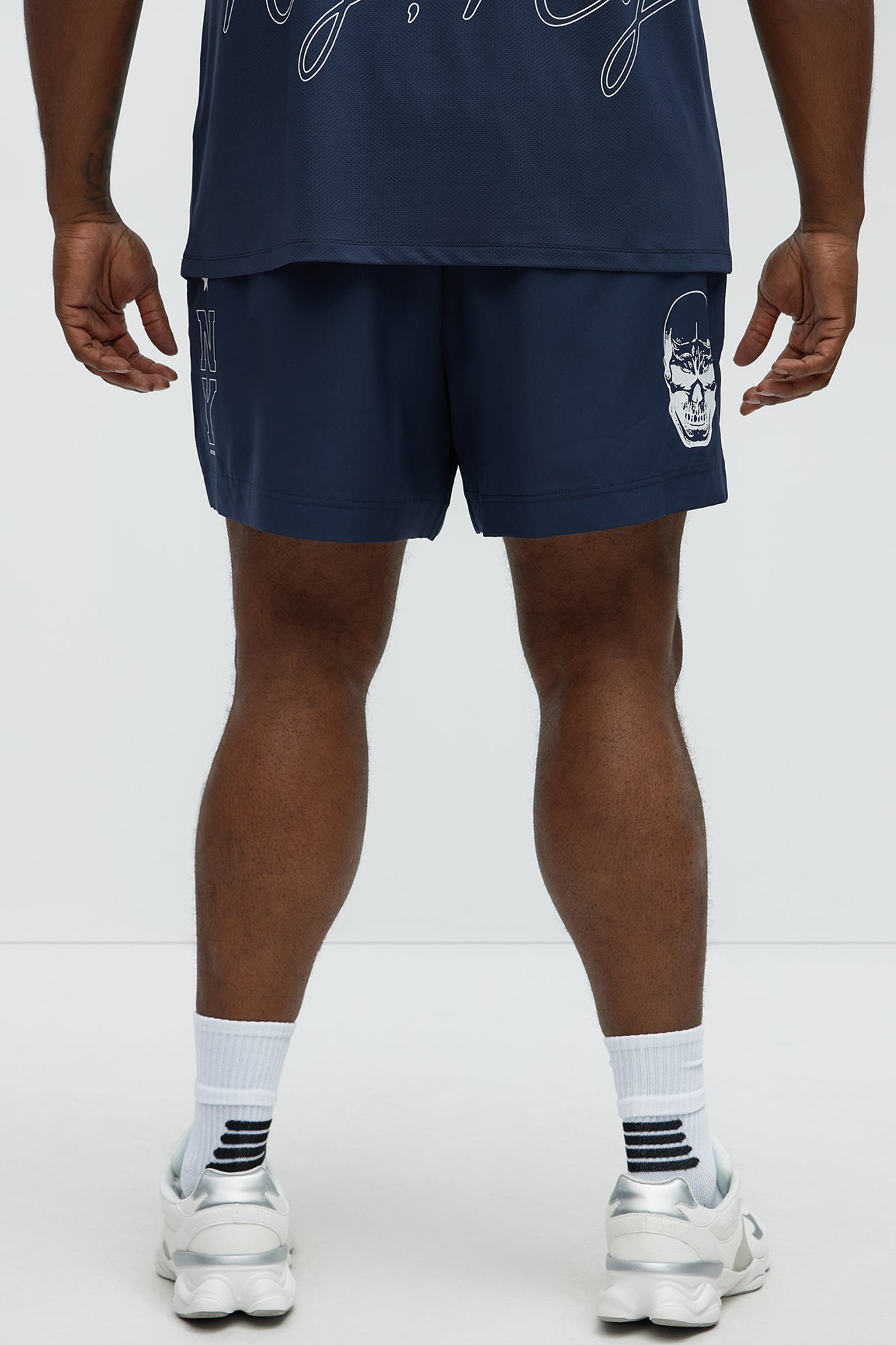 NY Champ Active Mid Short - Navy - Image 11