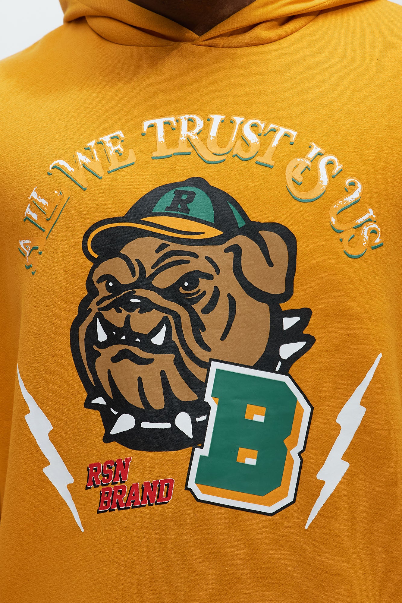 Bully University Hoodie - Yellow - Image 10