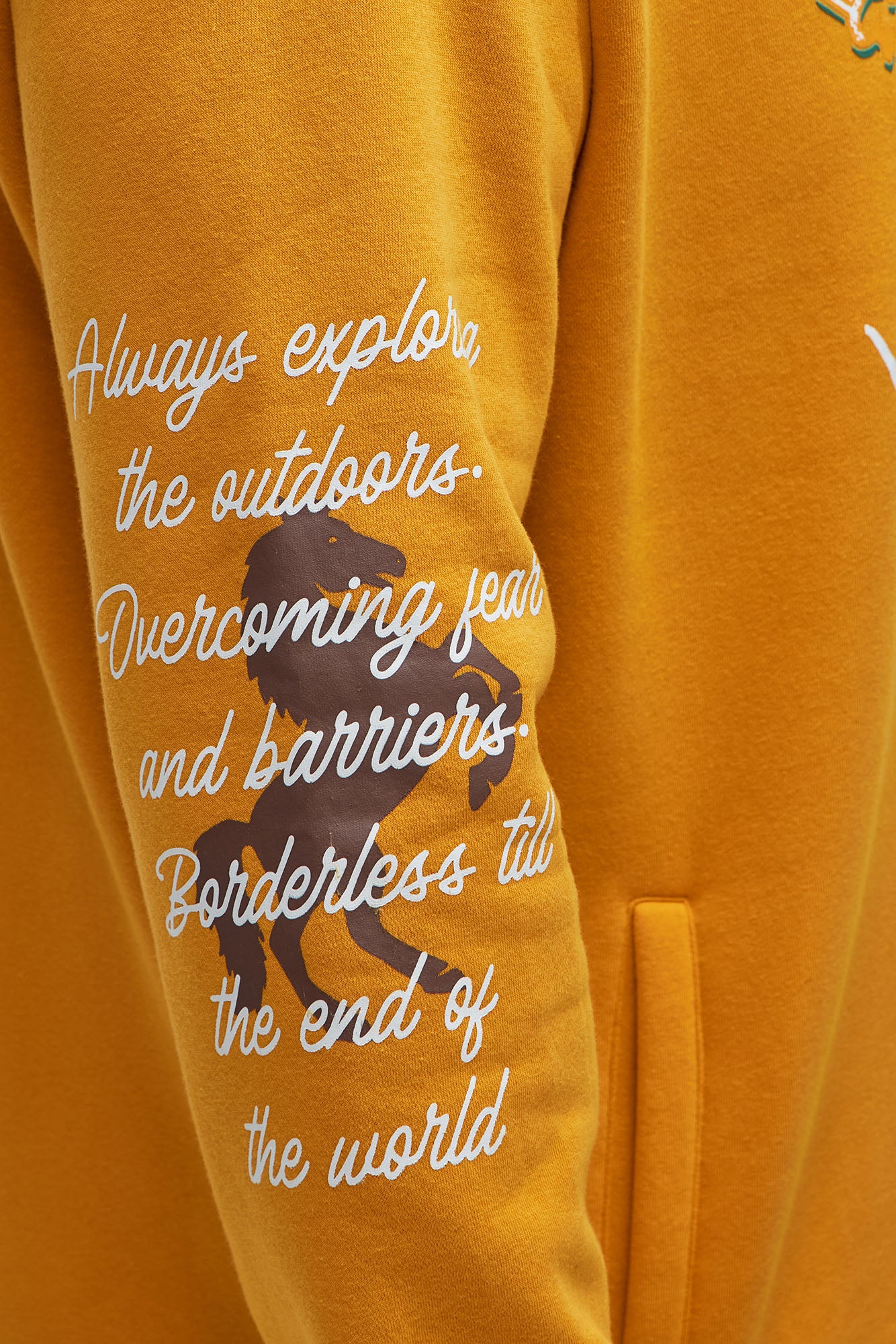 Bully University Hoodie - Yellow - Image 11