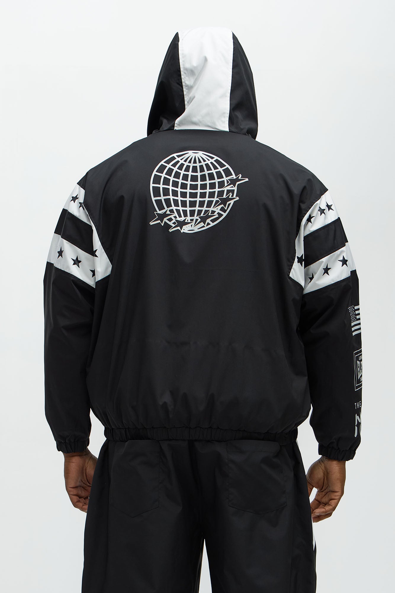 All Star Active Jacket - Black/White - Image 12