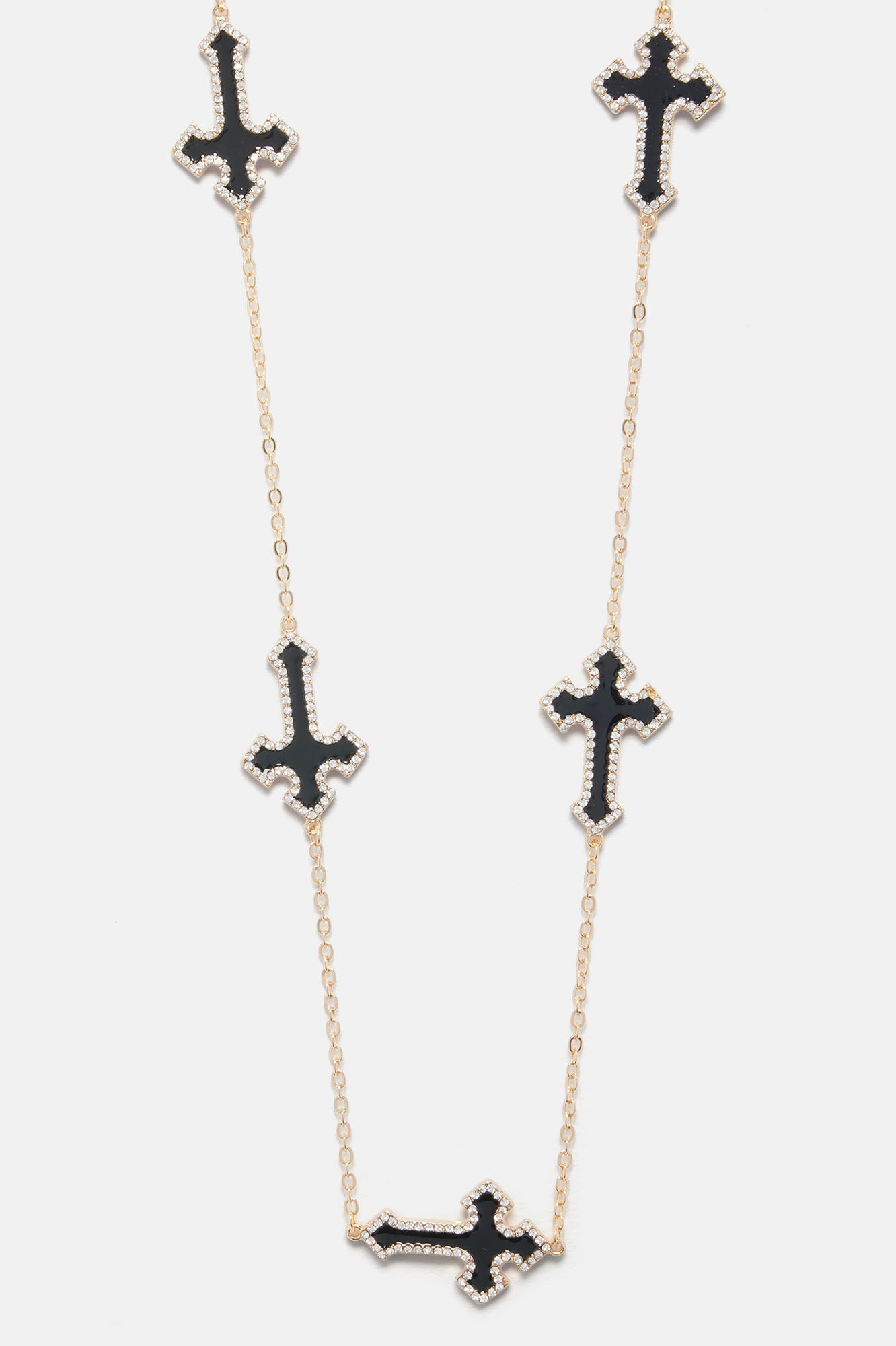 Azriel Necklace - Black/Gold - Image 3