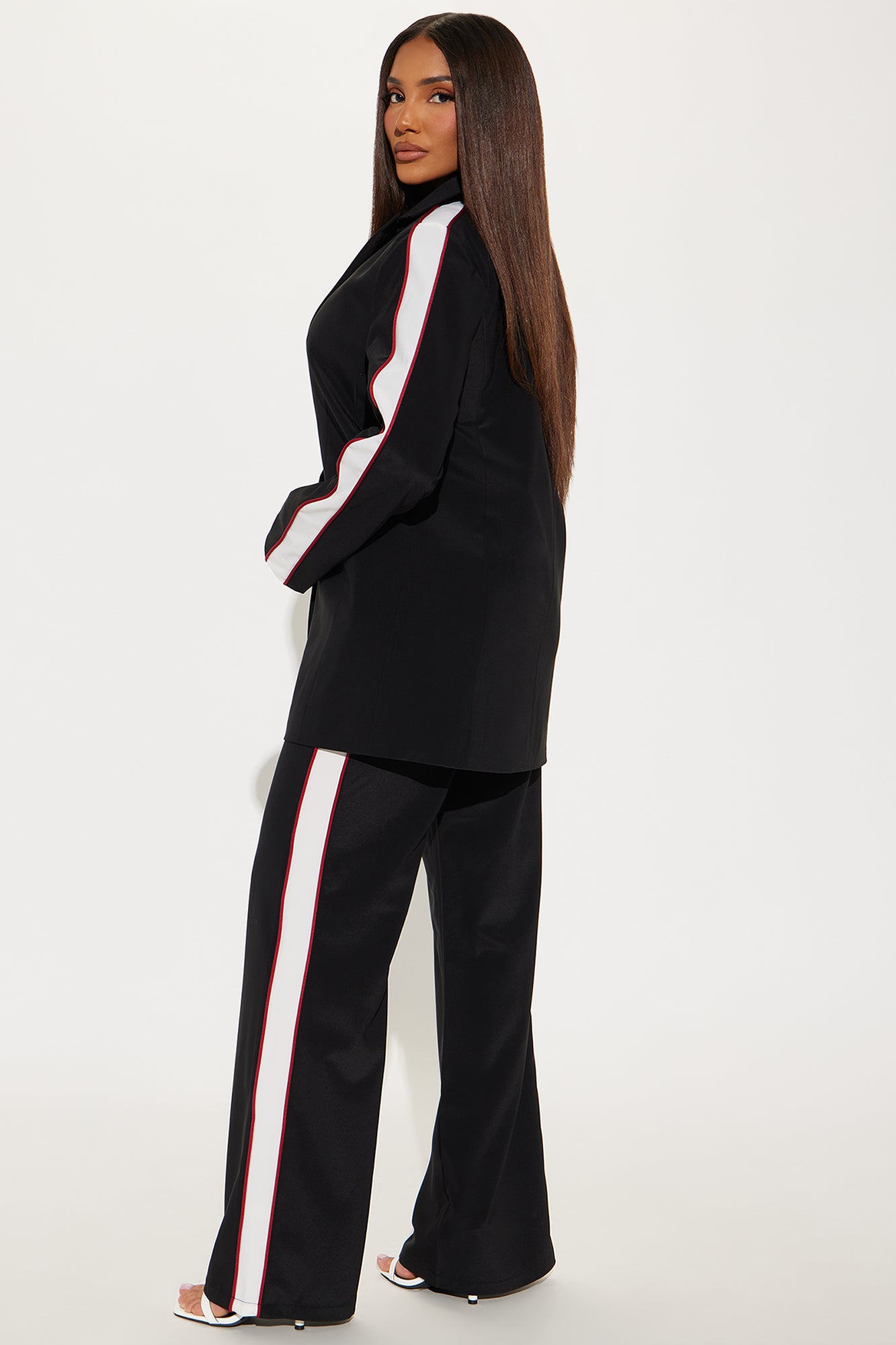 Always Focused Blazer Pant Set - Black - Image 3