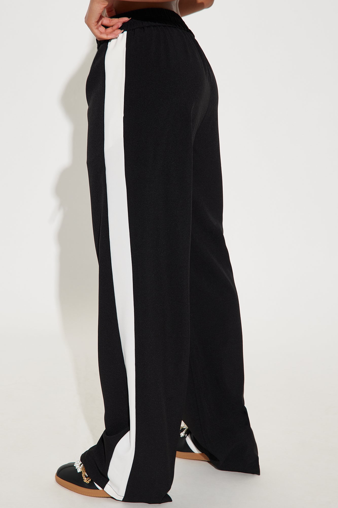 Never Too Late Track Pant - Black/combo - Image 3