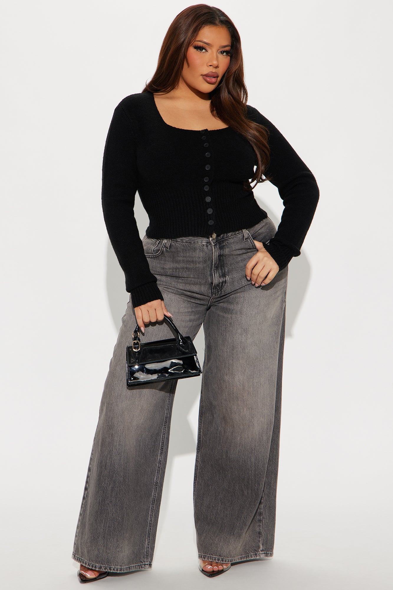 Won't Forget Me Cardigan - Black - Image 5
