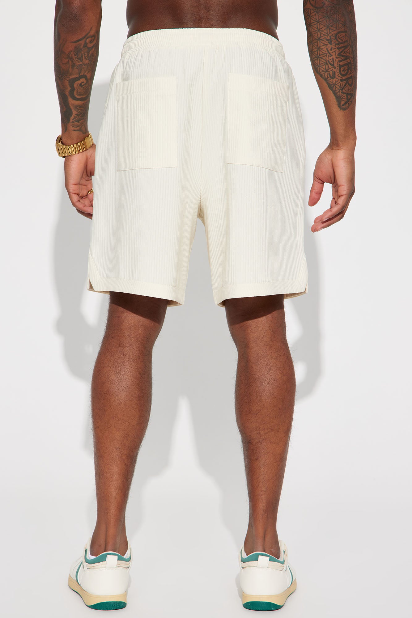 Show Up Basketball Short - Off White - Image 5