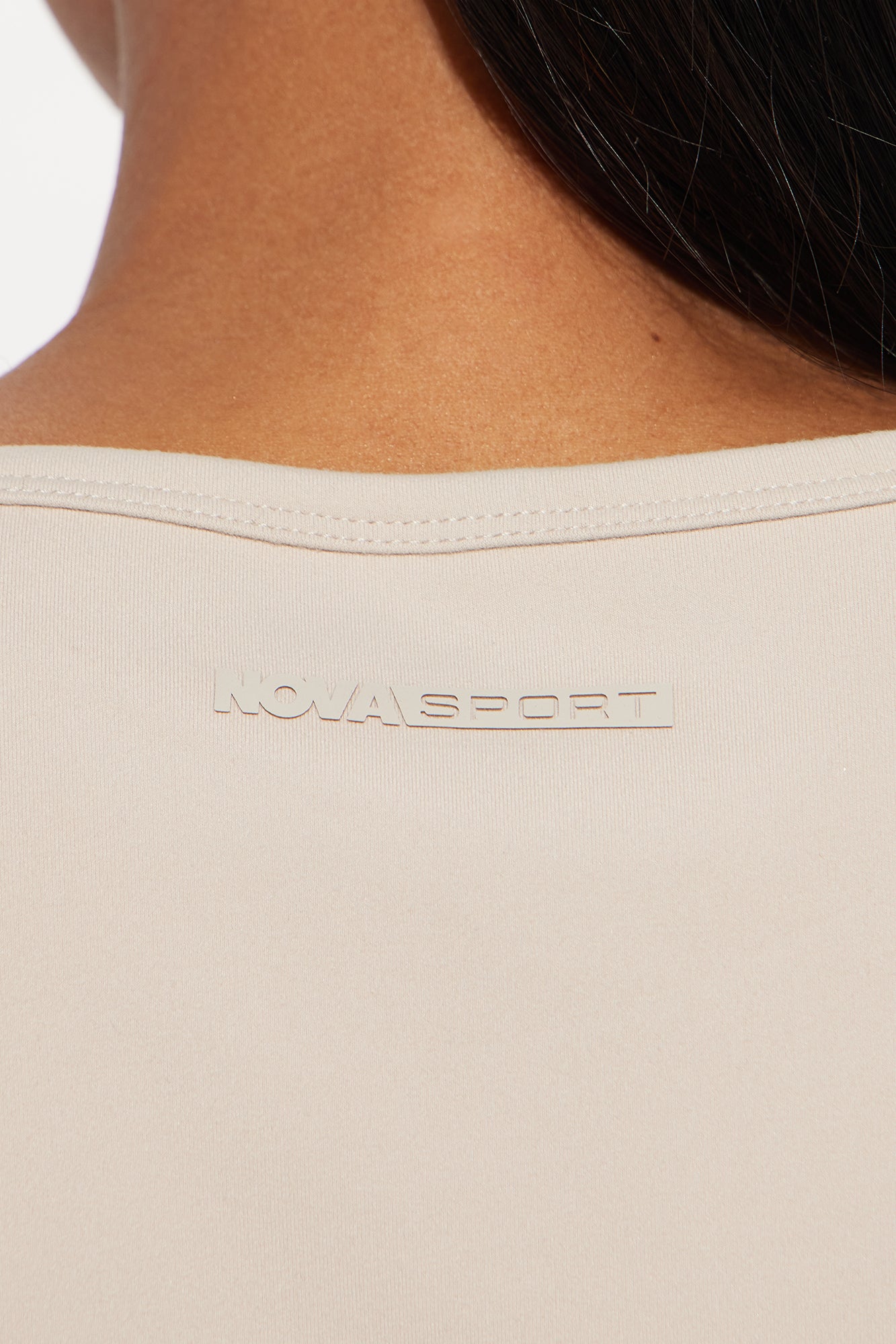 Glow Super Soft Active Top - Light Taupe - Image 4