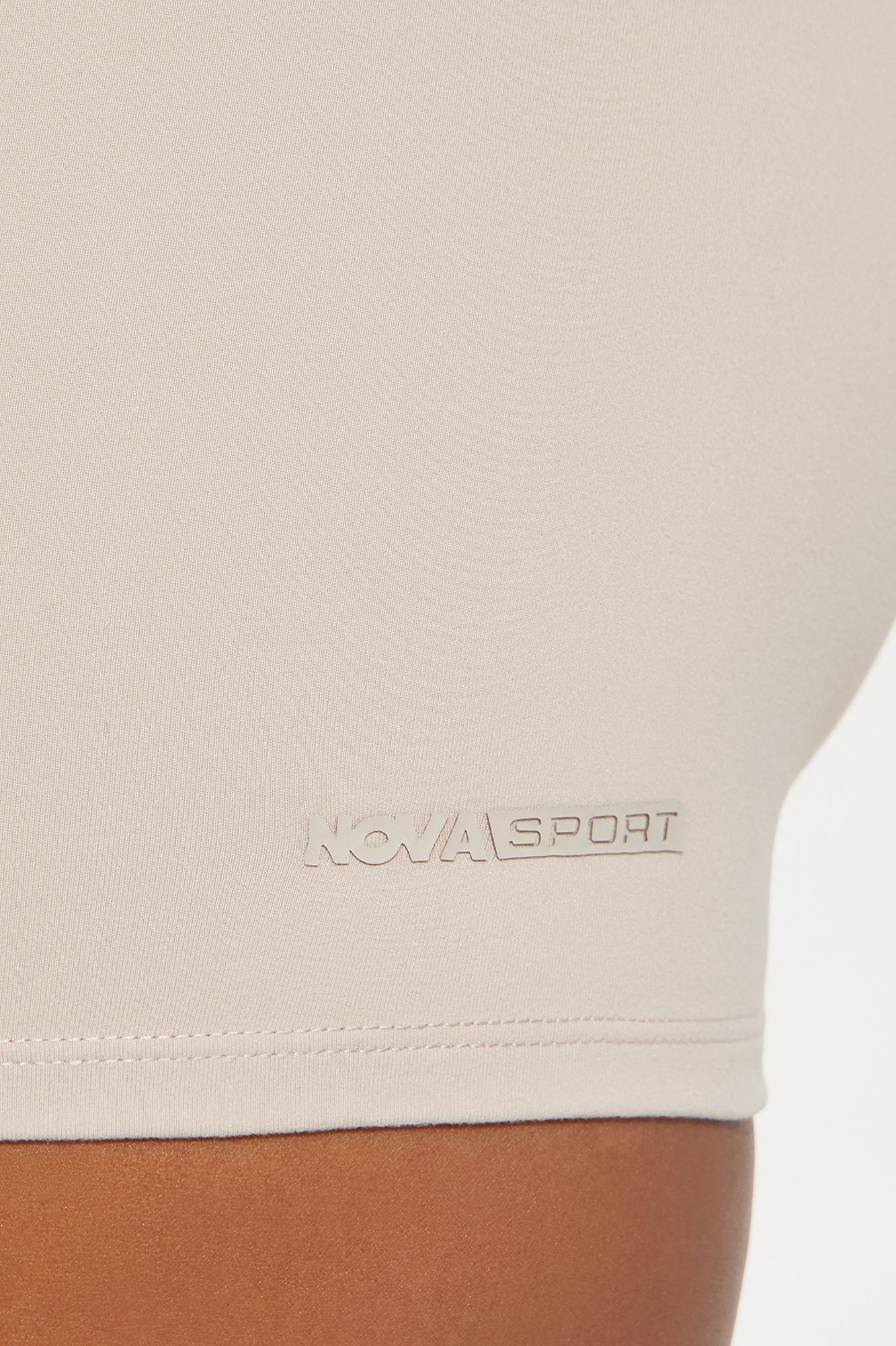 Glow Super Soft Active Short - Light Taupe - Image 3