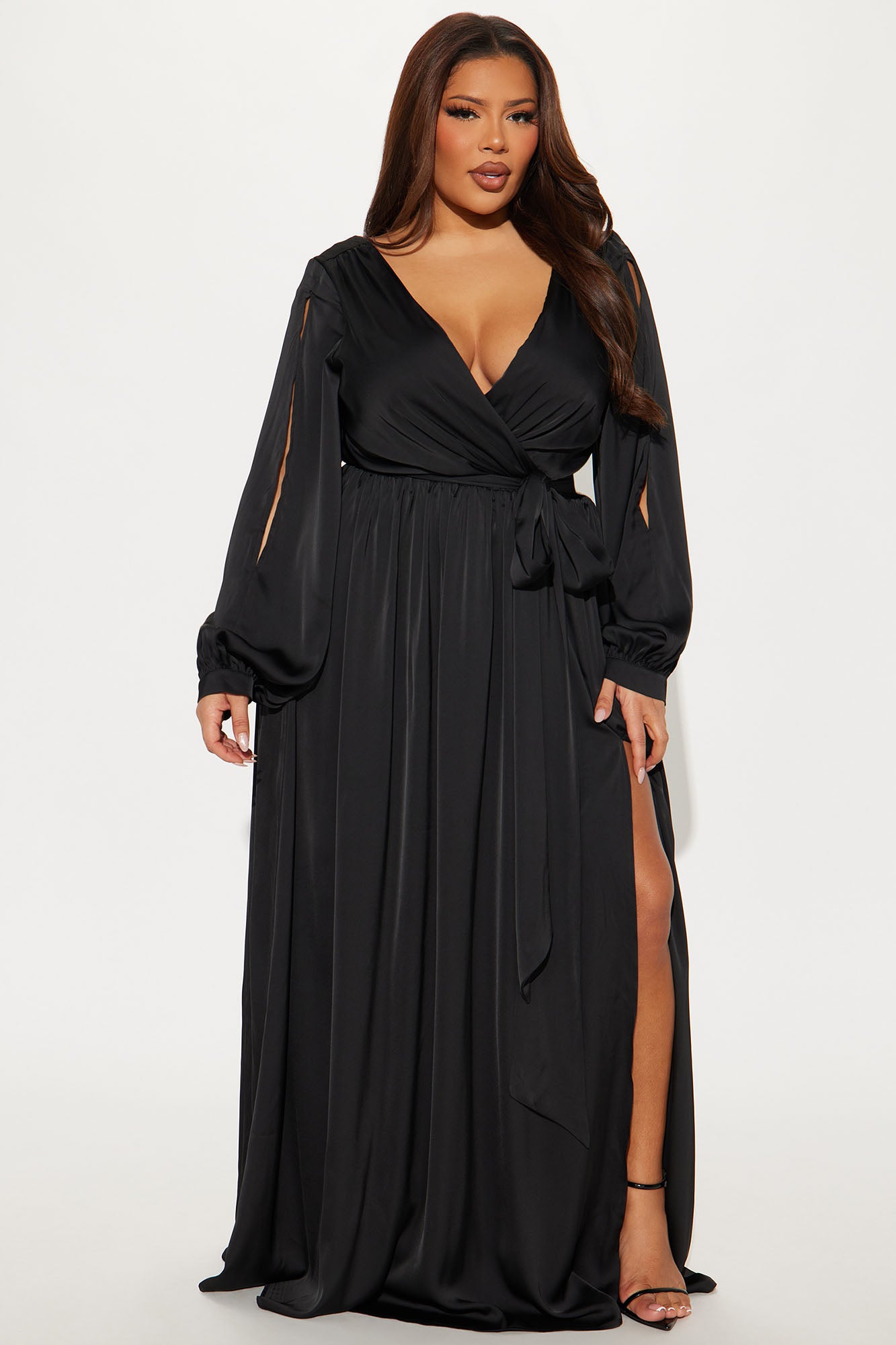 Belle Maxi Dress - Black - Image 4