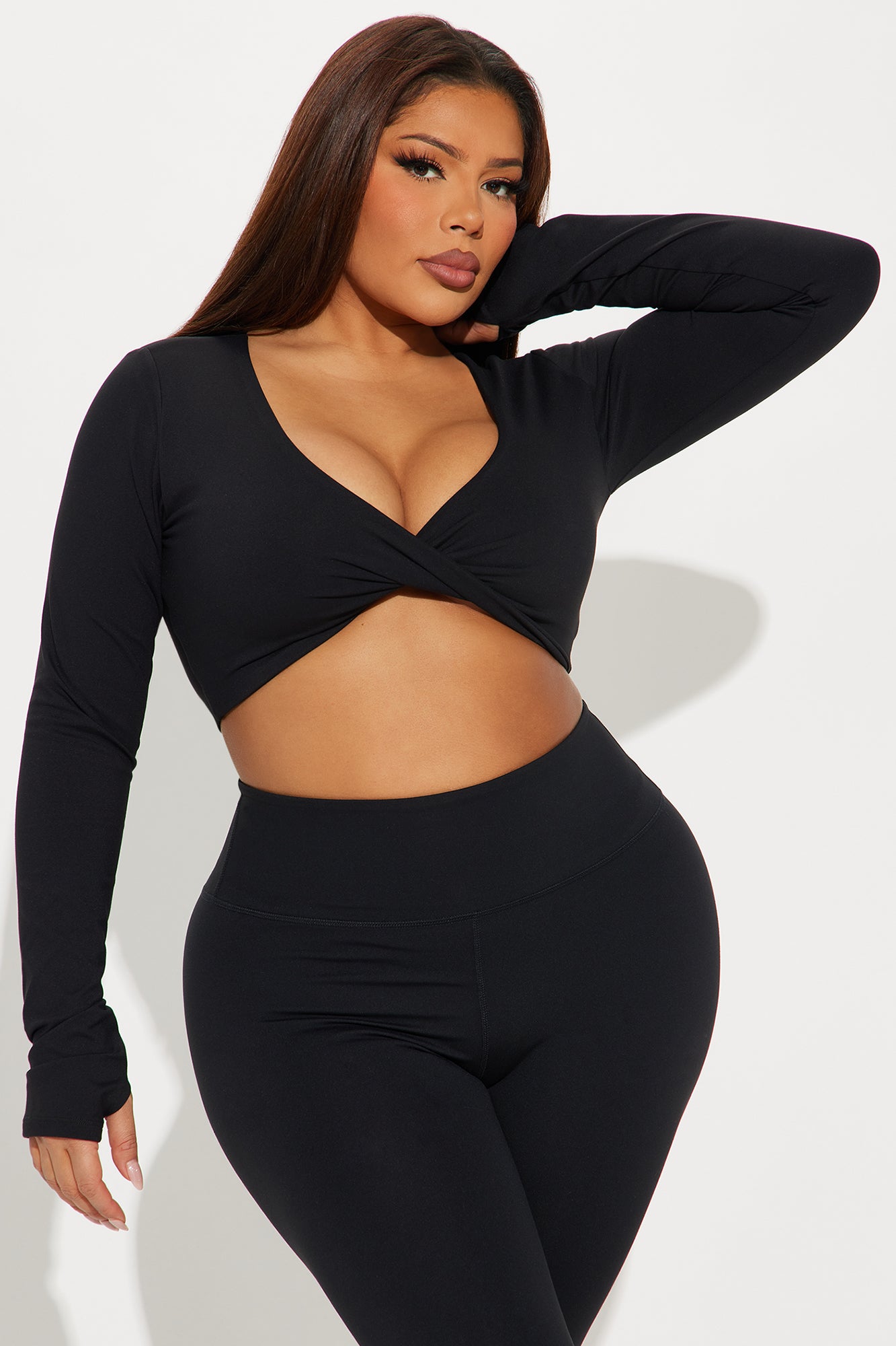 Free Flow Super Soft Active Top - Black - Image 5