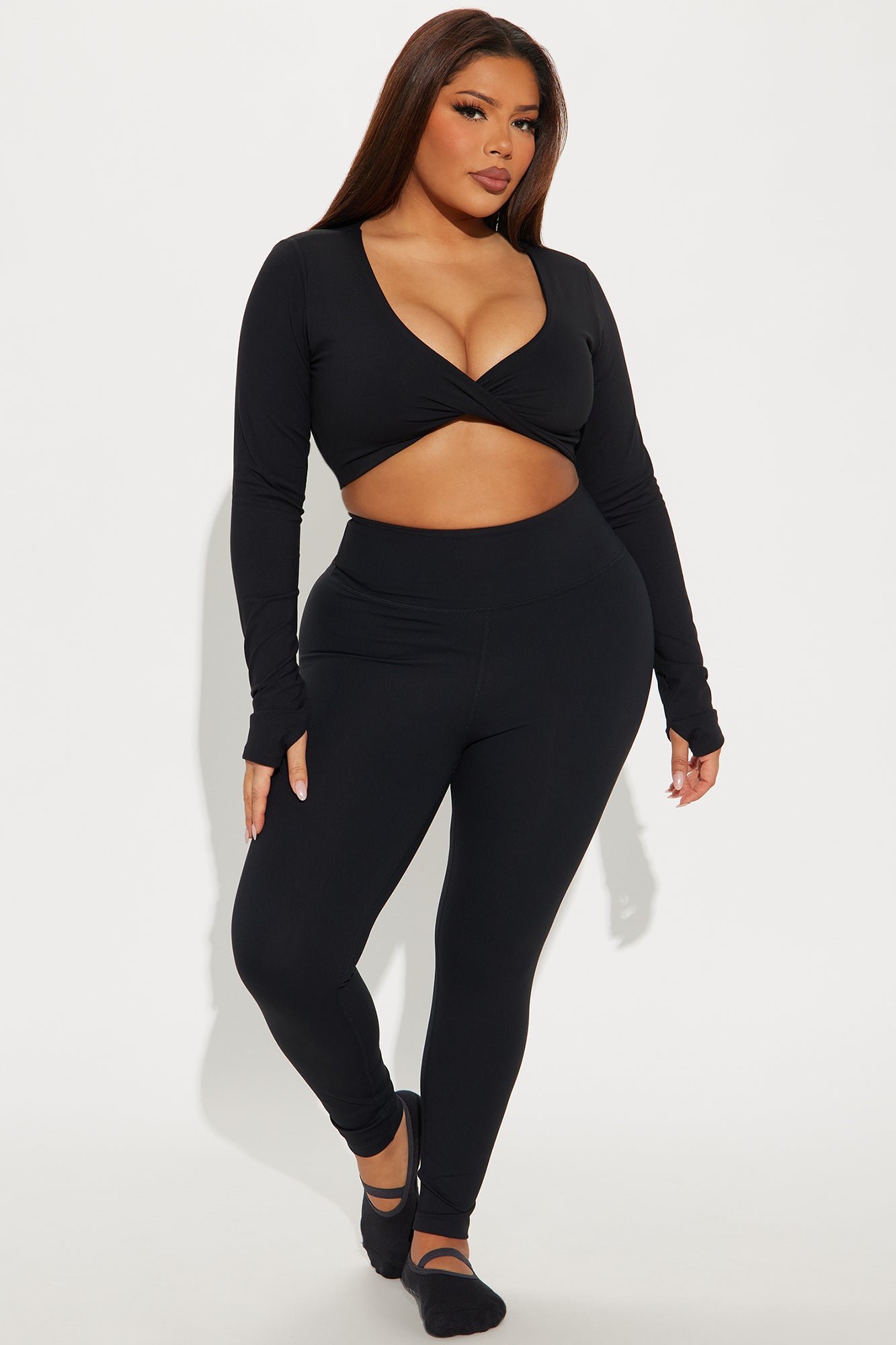 Free Flow Super Soft Active Top - Black - Image 6
