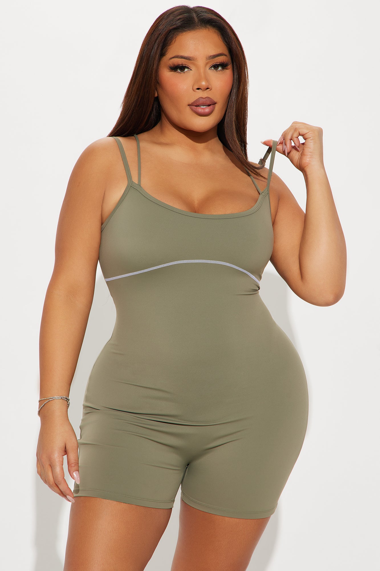 In Harmony Active Romper - Sage - Image 6