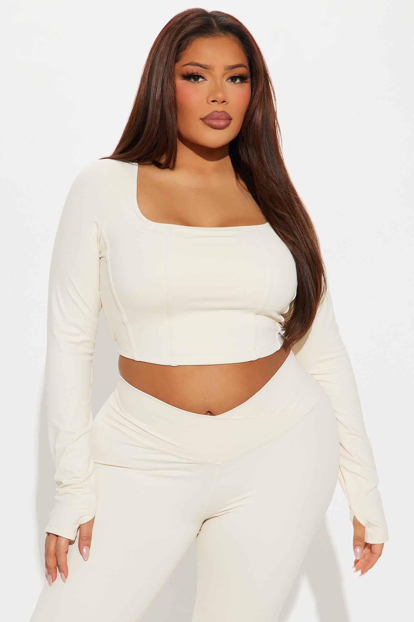 In Harmony Active Top - Cream - Image 4