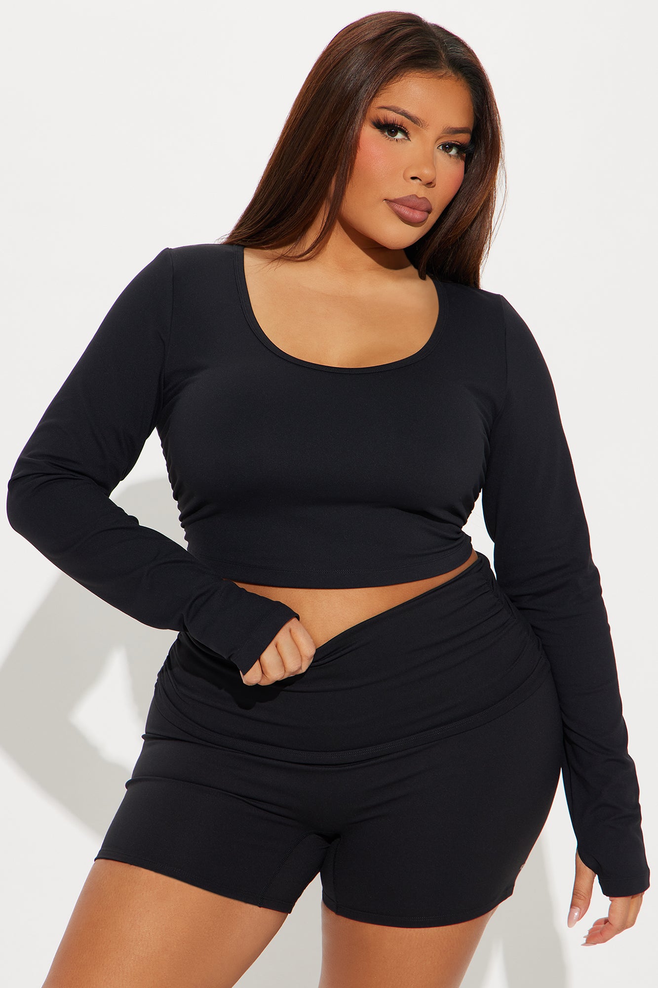 Glow Super Soft Active Top - Black - Image 5