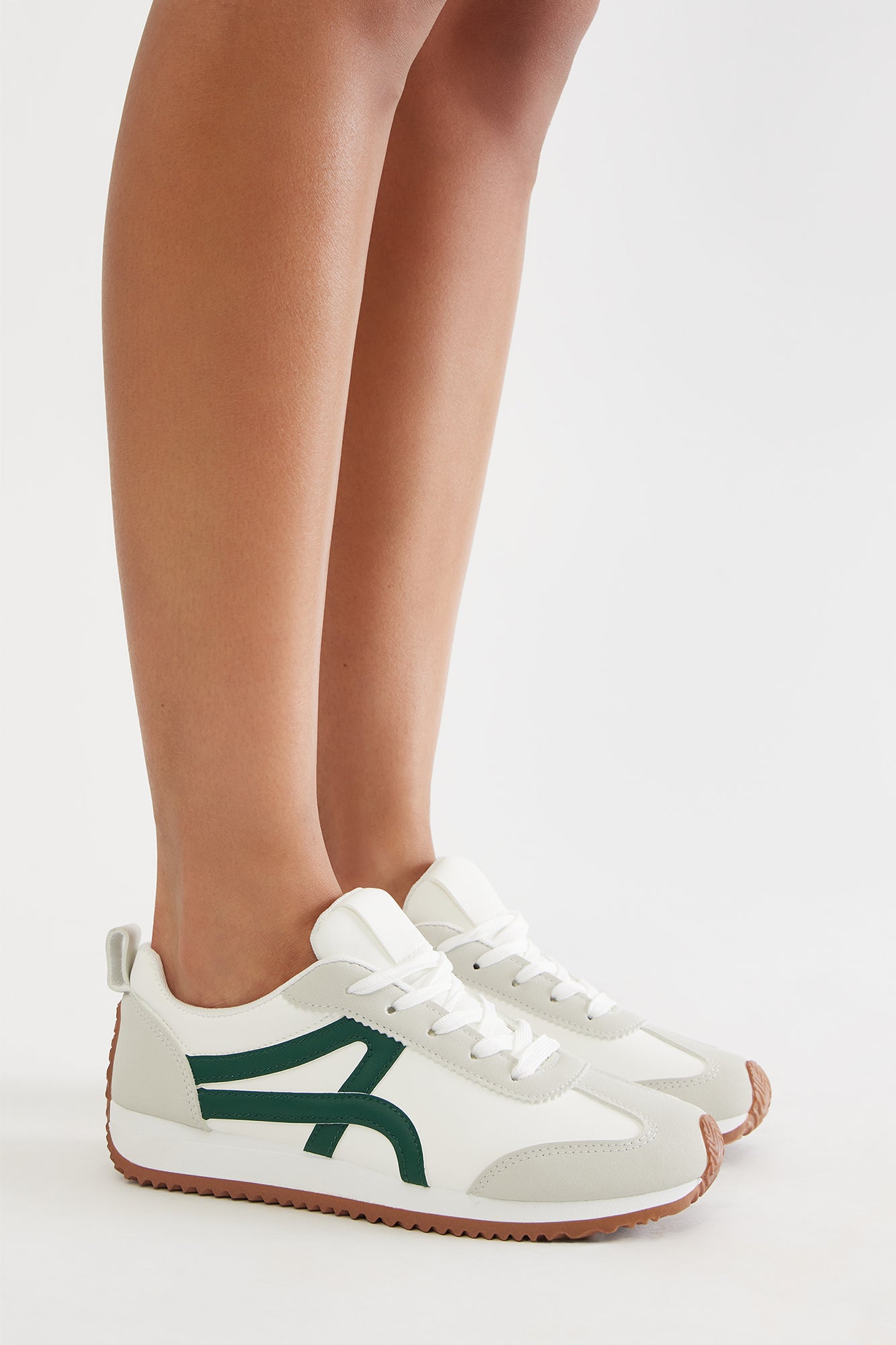 Travis Lace Up Sneakers - Green - Image 4