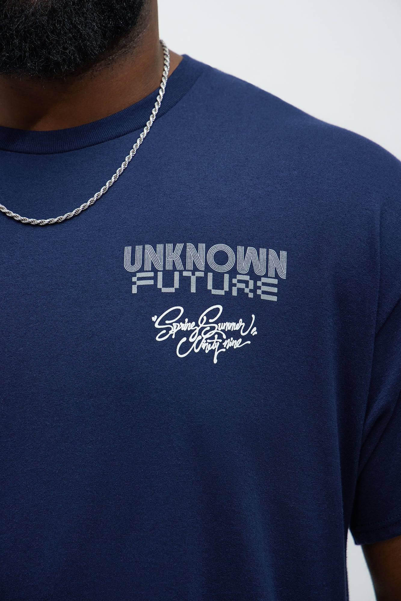 Unknown Future Forever Short Sleeve Tee - Navy - Image 7