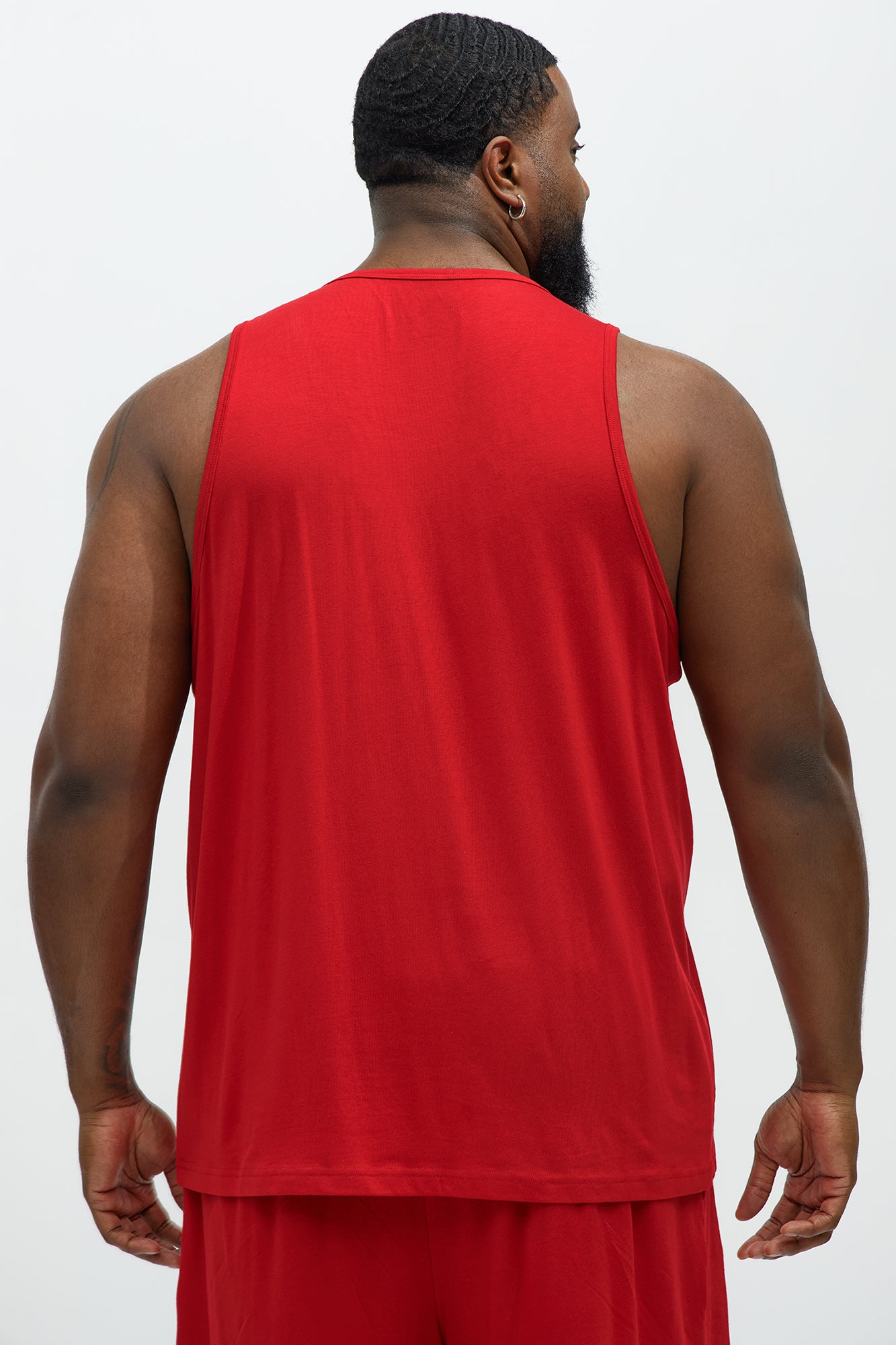 Essential Modal Lounge Tank - Red - Image 6