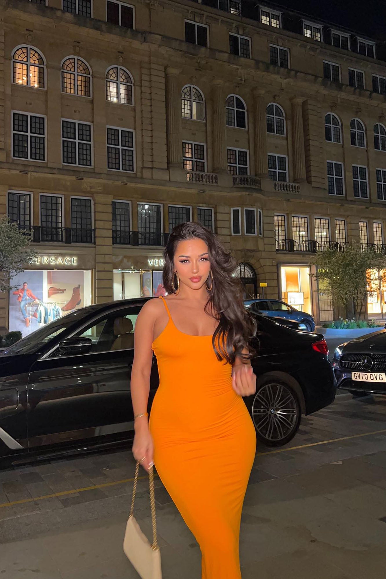 Ajay Maxi Dress - Orange - Image 4