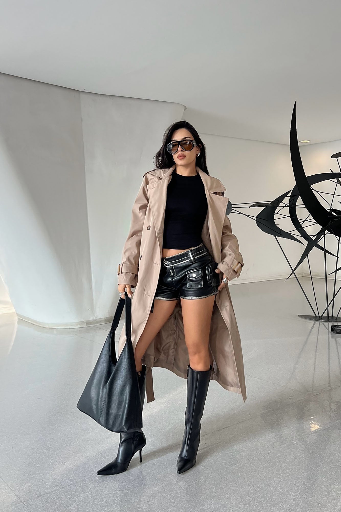 Keep Your Promise Trench Coat - Tan - Image 8